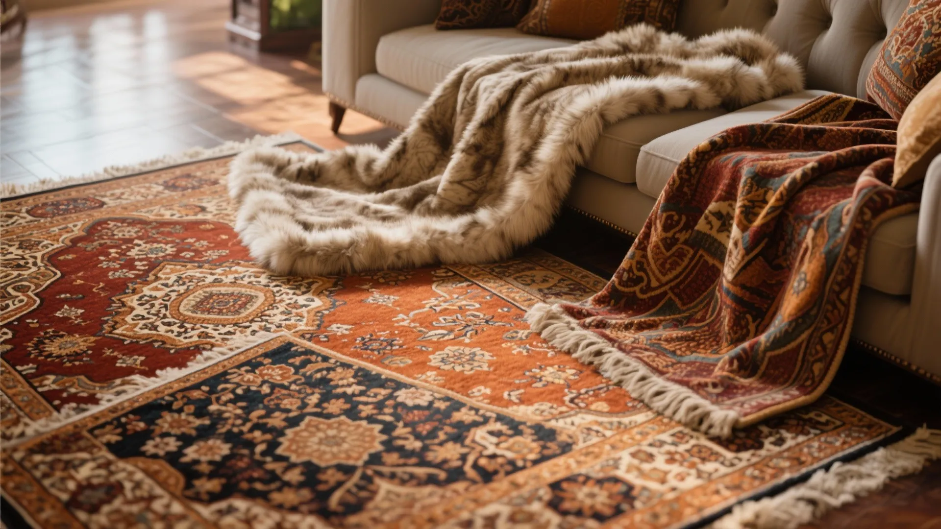 Tip 7: Layered Rugs