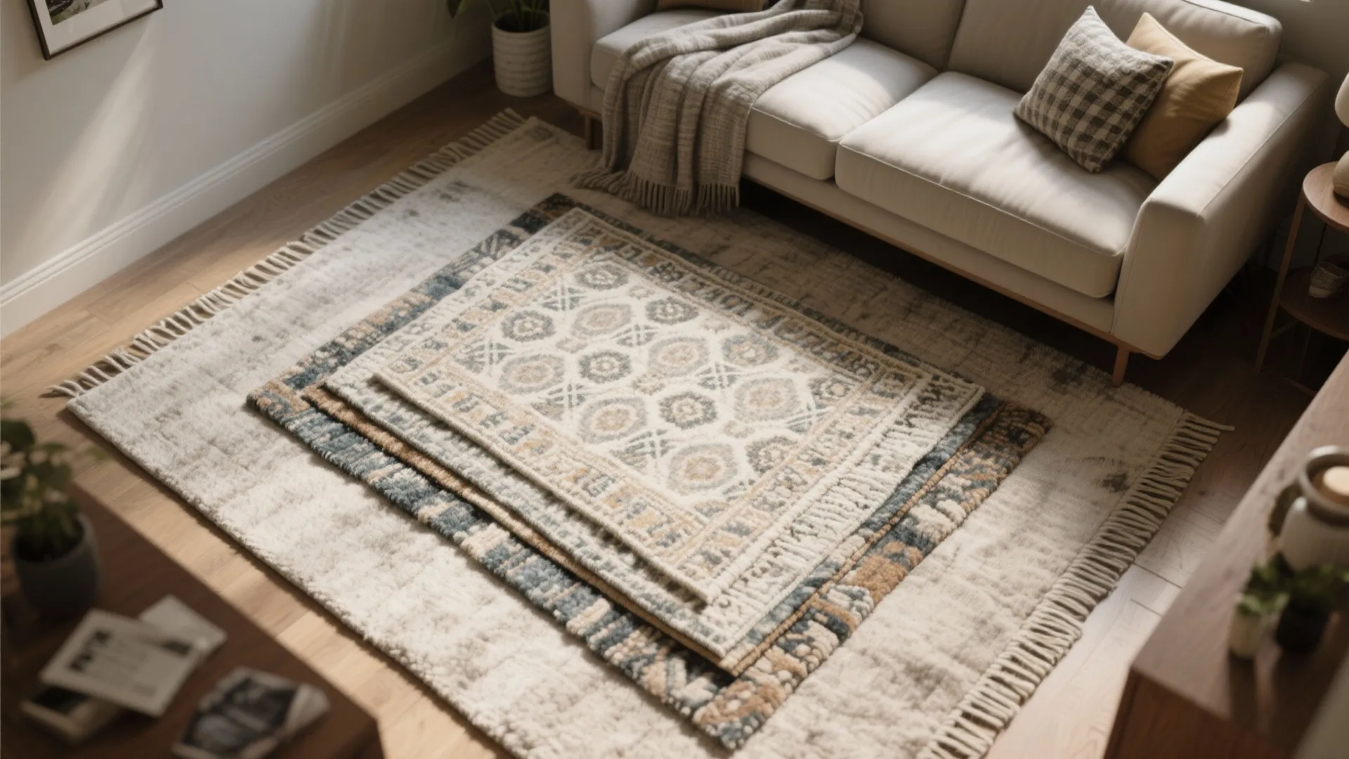 Layered Rug Styling