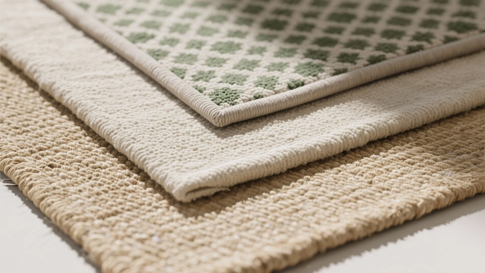 3. Layered Rugs to Add Depth Without Bulk