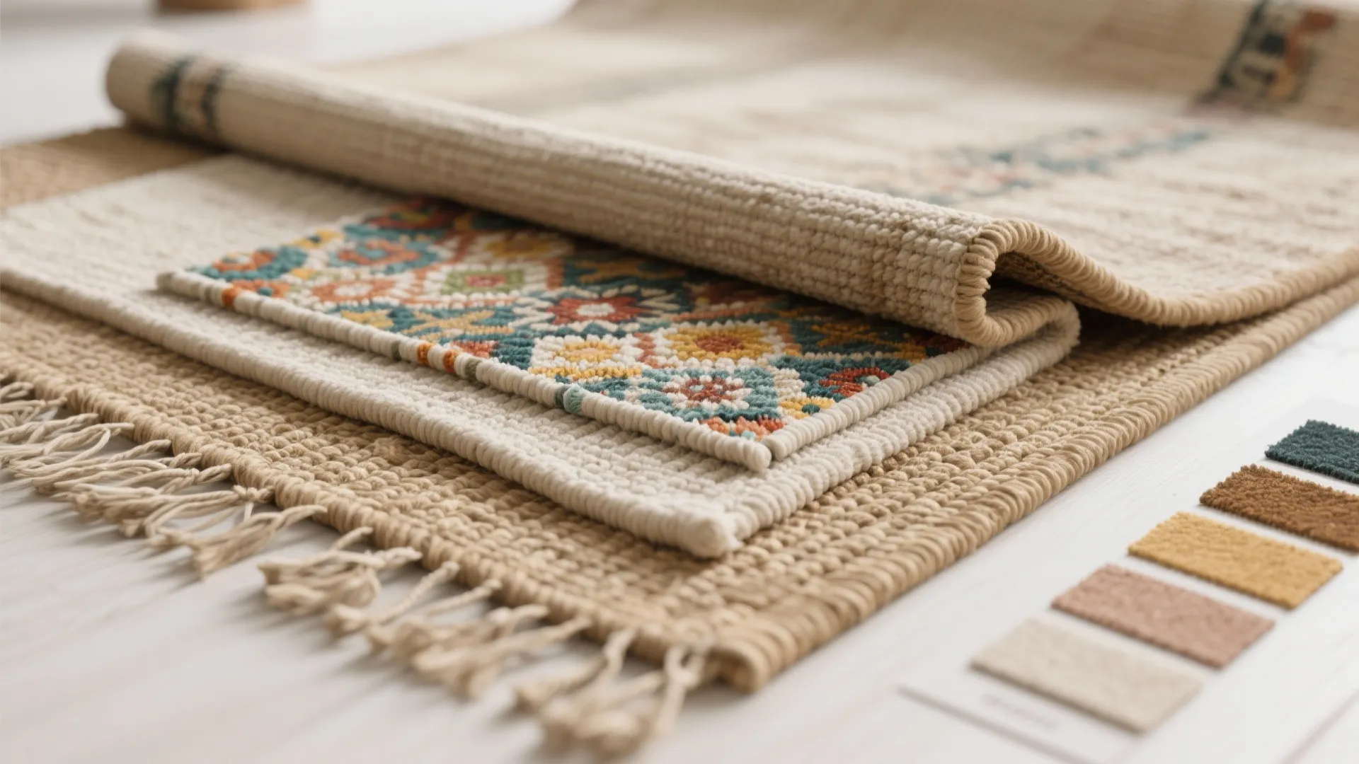 5. Layer small over large: inexpensive base with a statement top