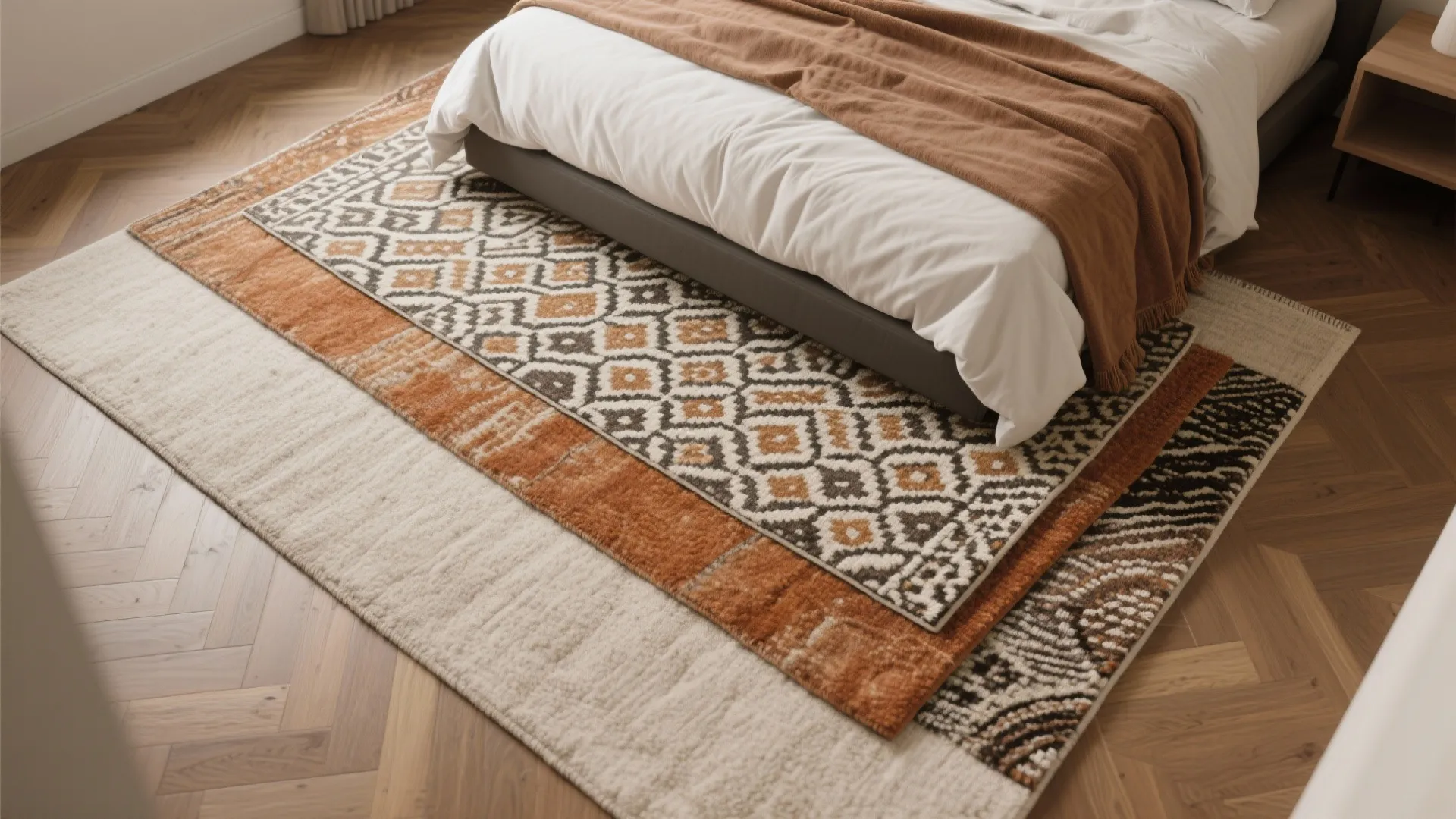 4. Layer Rugs