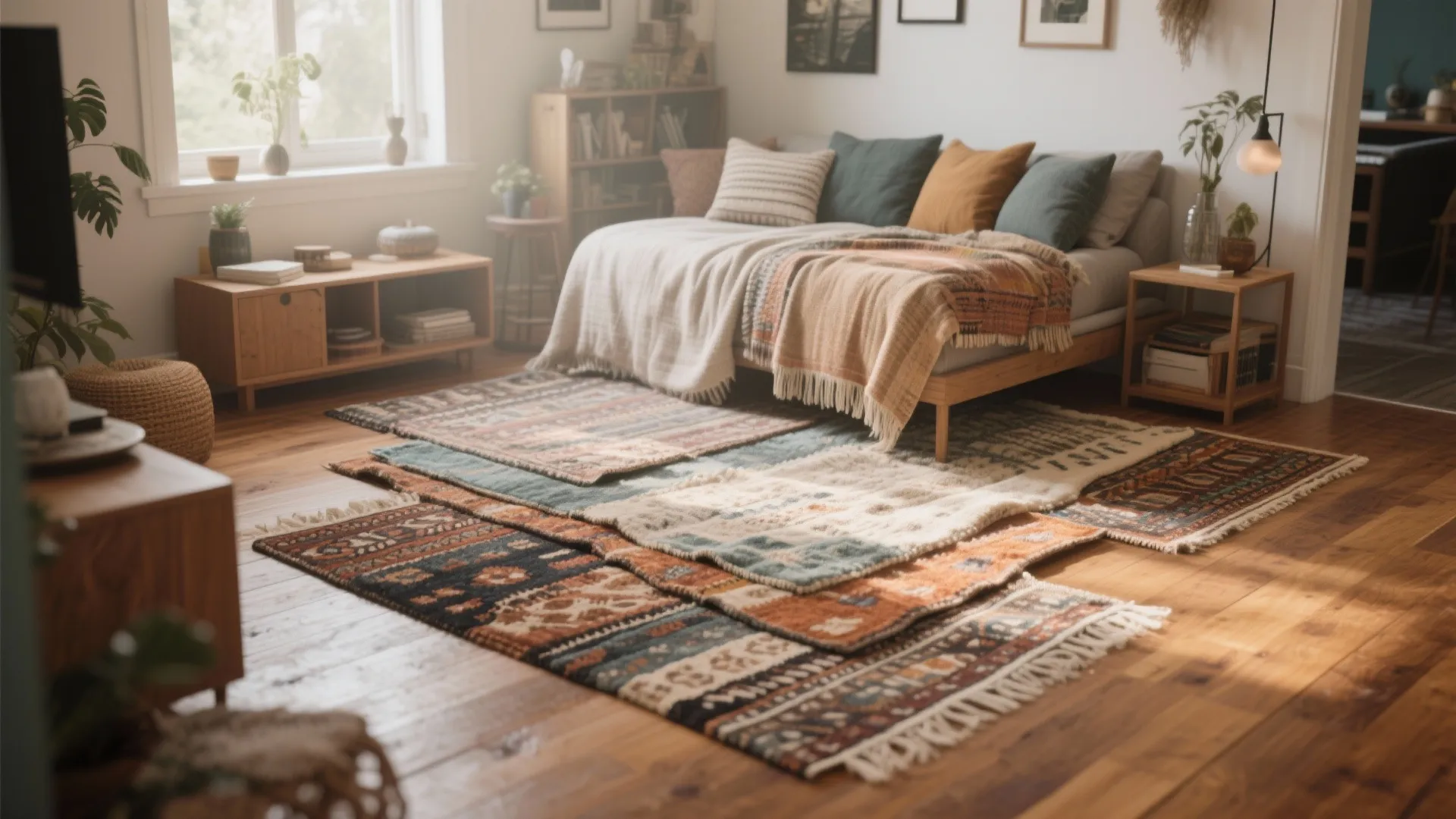 Mixing Area Rugs for Layered Comfort