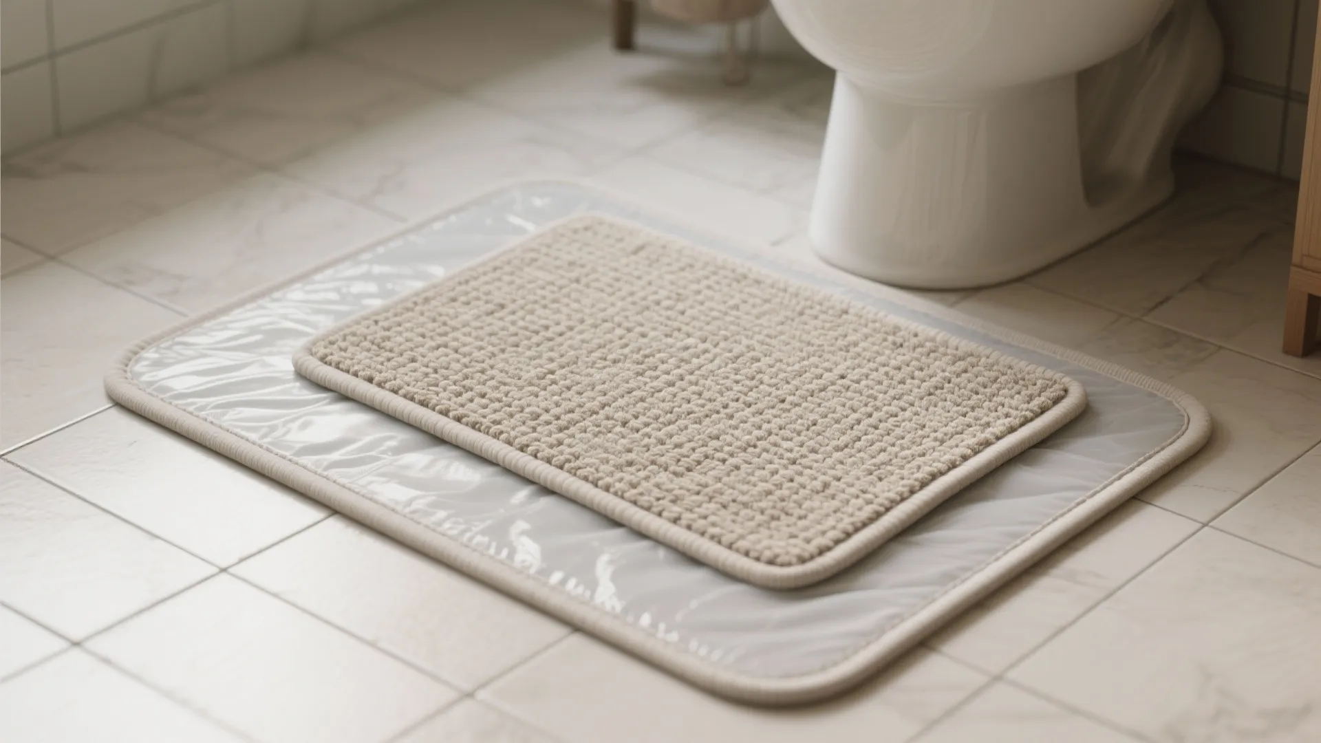 3. Layered Small Rugs for Texture