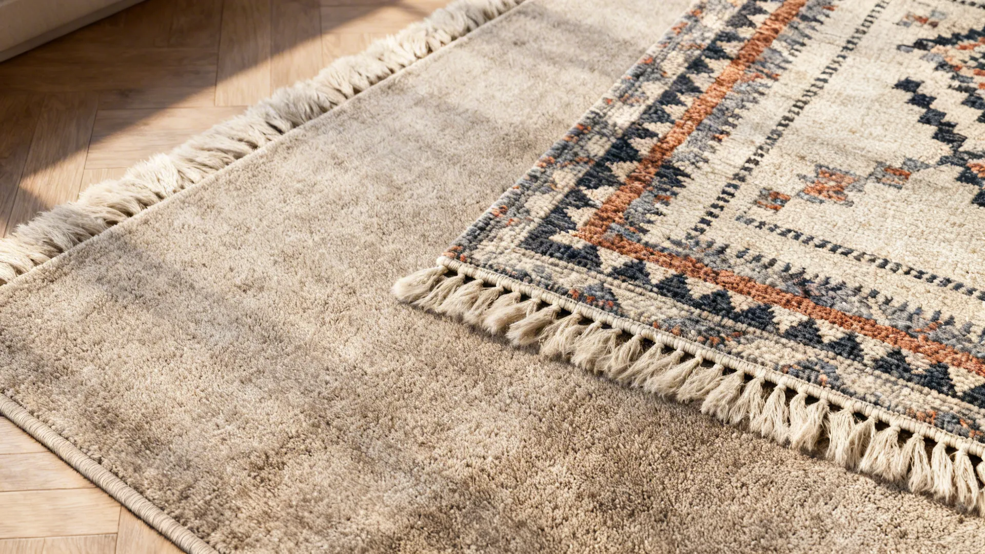 3. Layer Rugs for Texture and Warmth