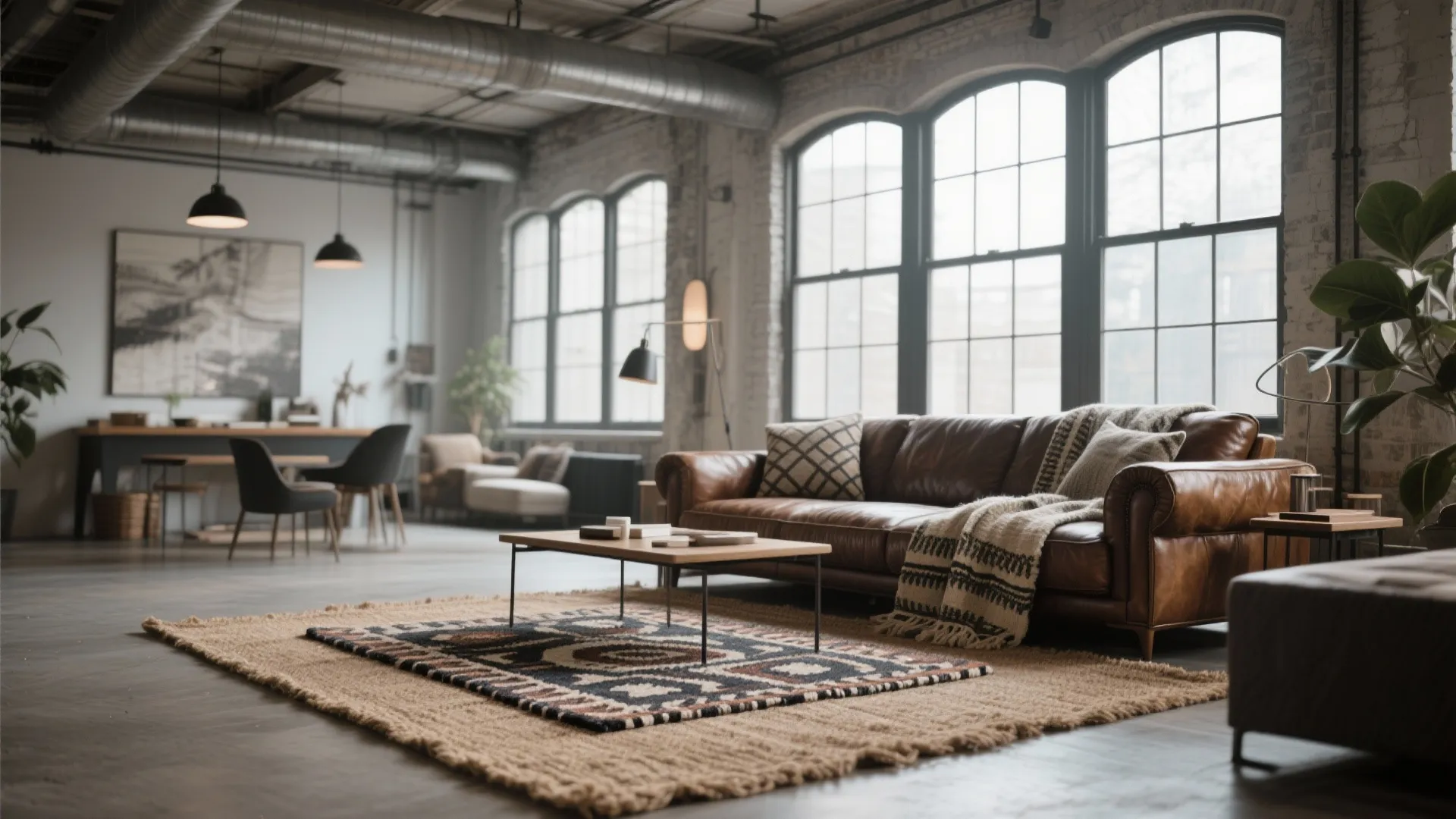 3. Layering Rugs