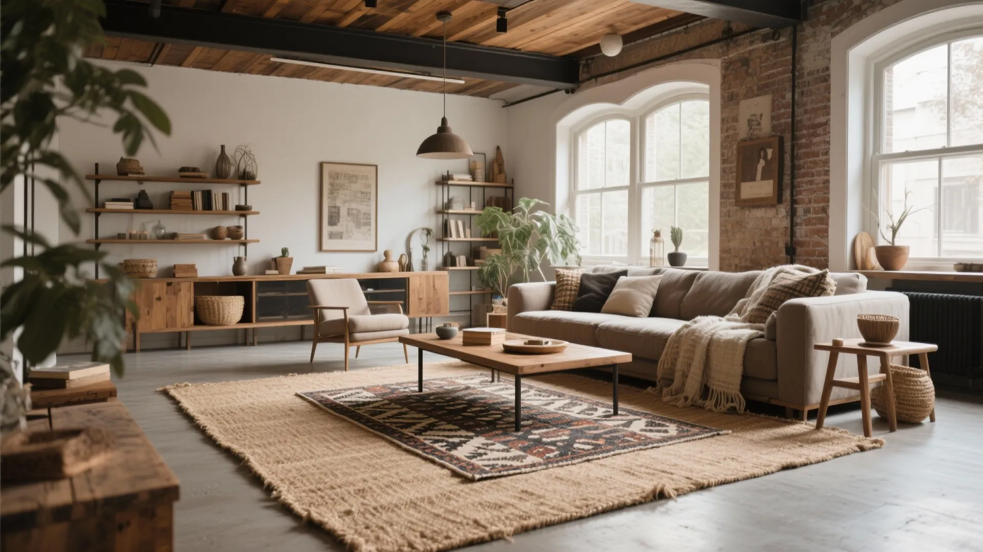 2. Layering Rugs for Texture