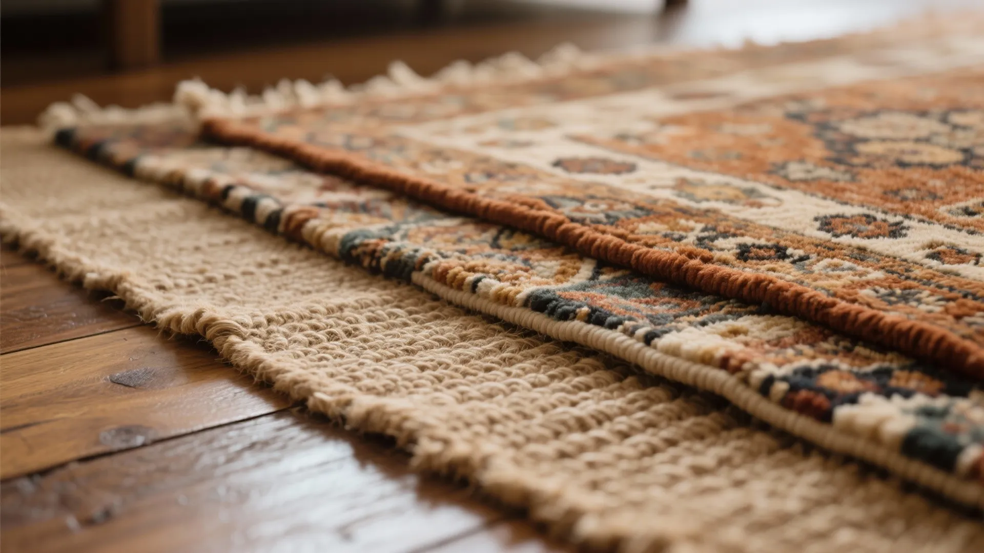 4. Layered Rugs for Depth