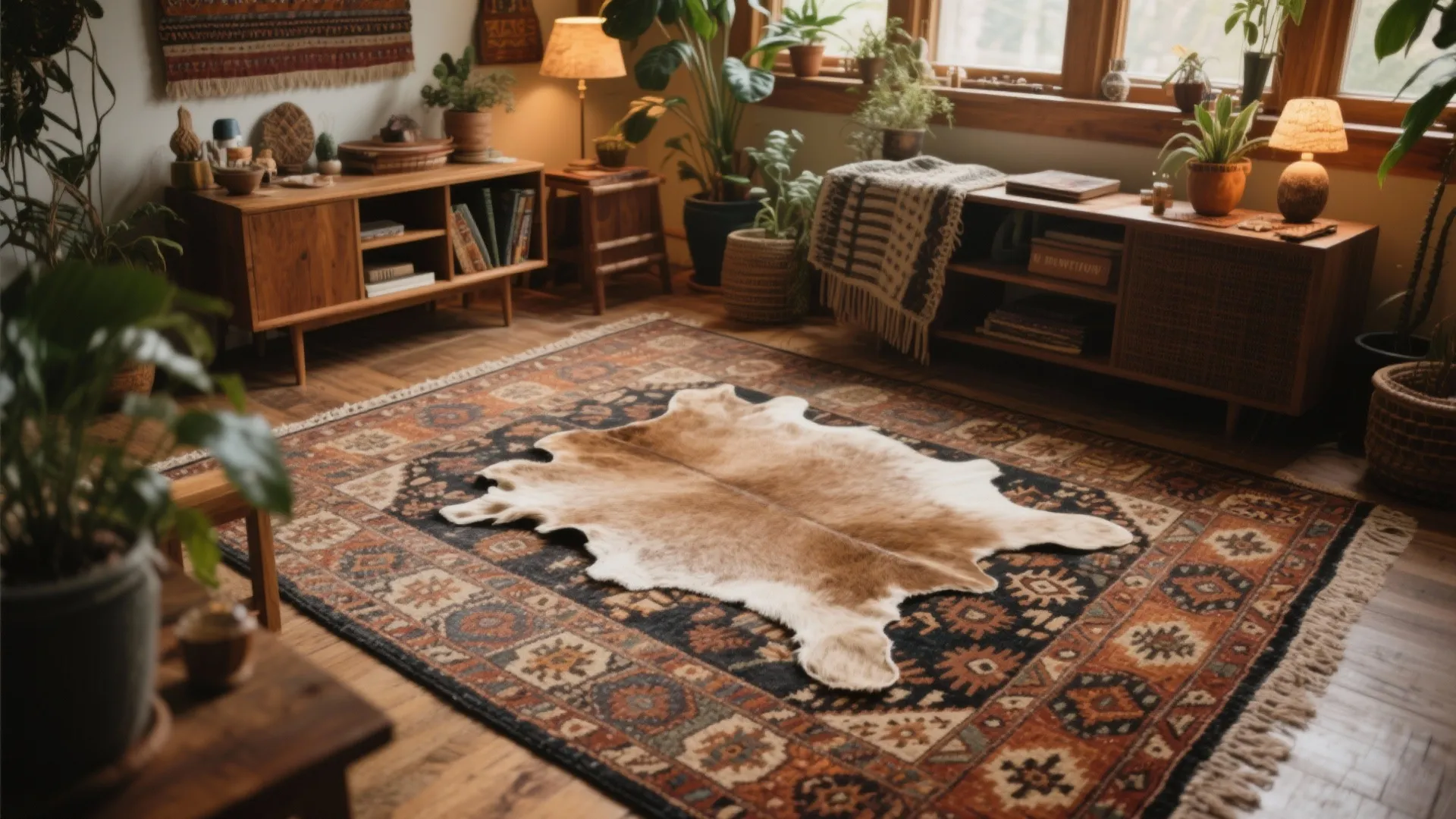 4. Layering Rugs for Texture