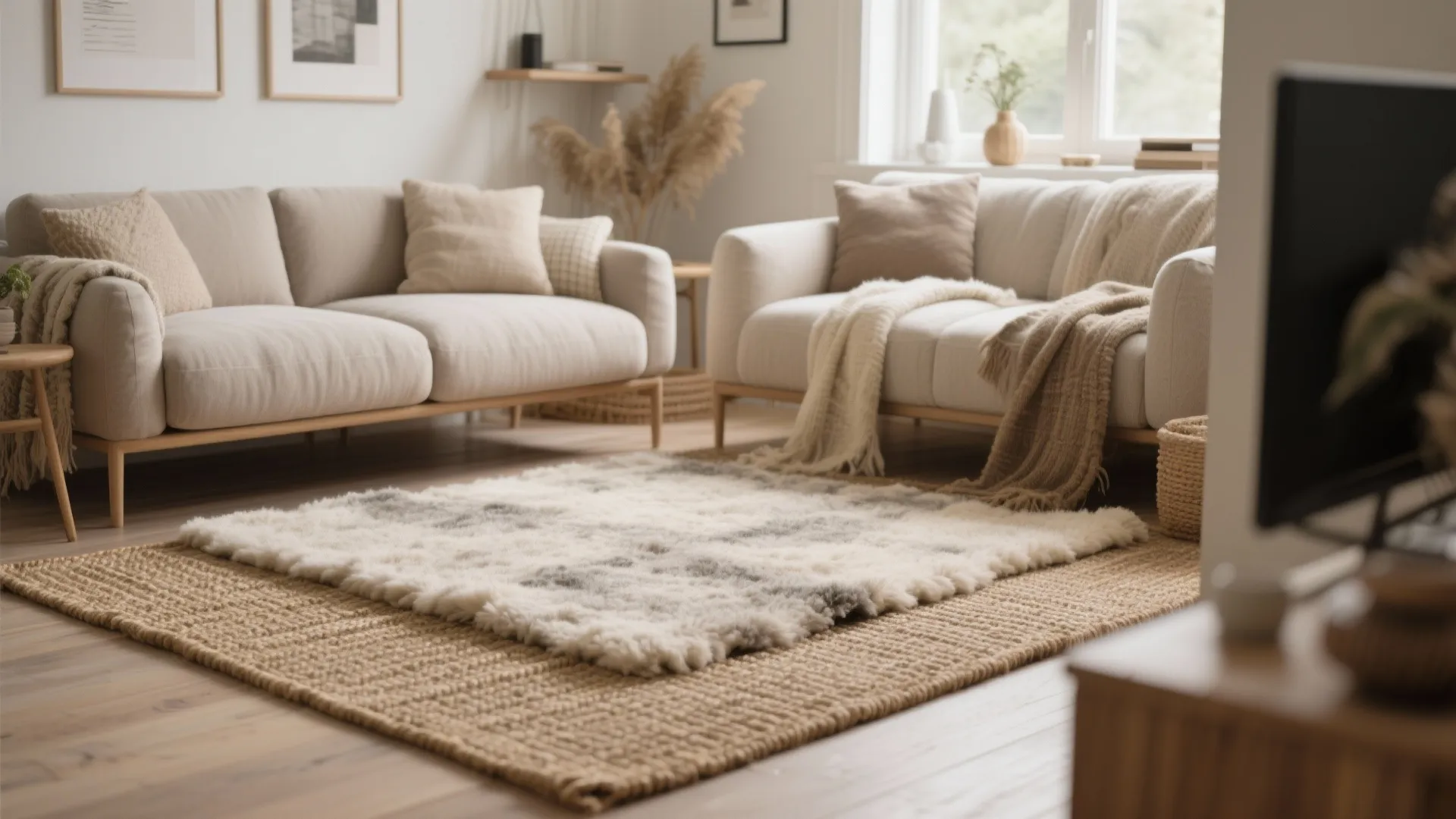 3. Layering Rugs for Texture