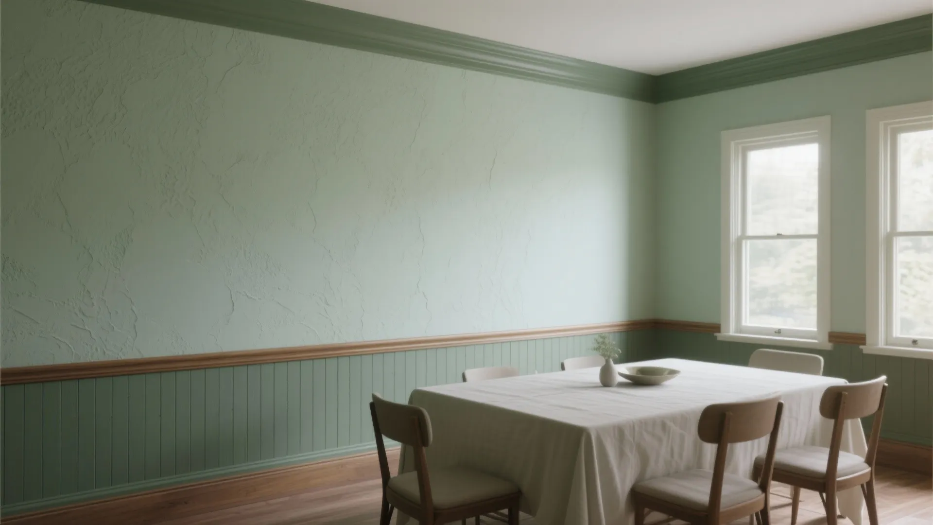 Idea 1: Layered Sage Walls