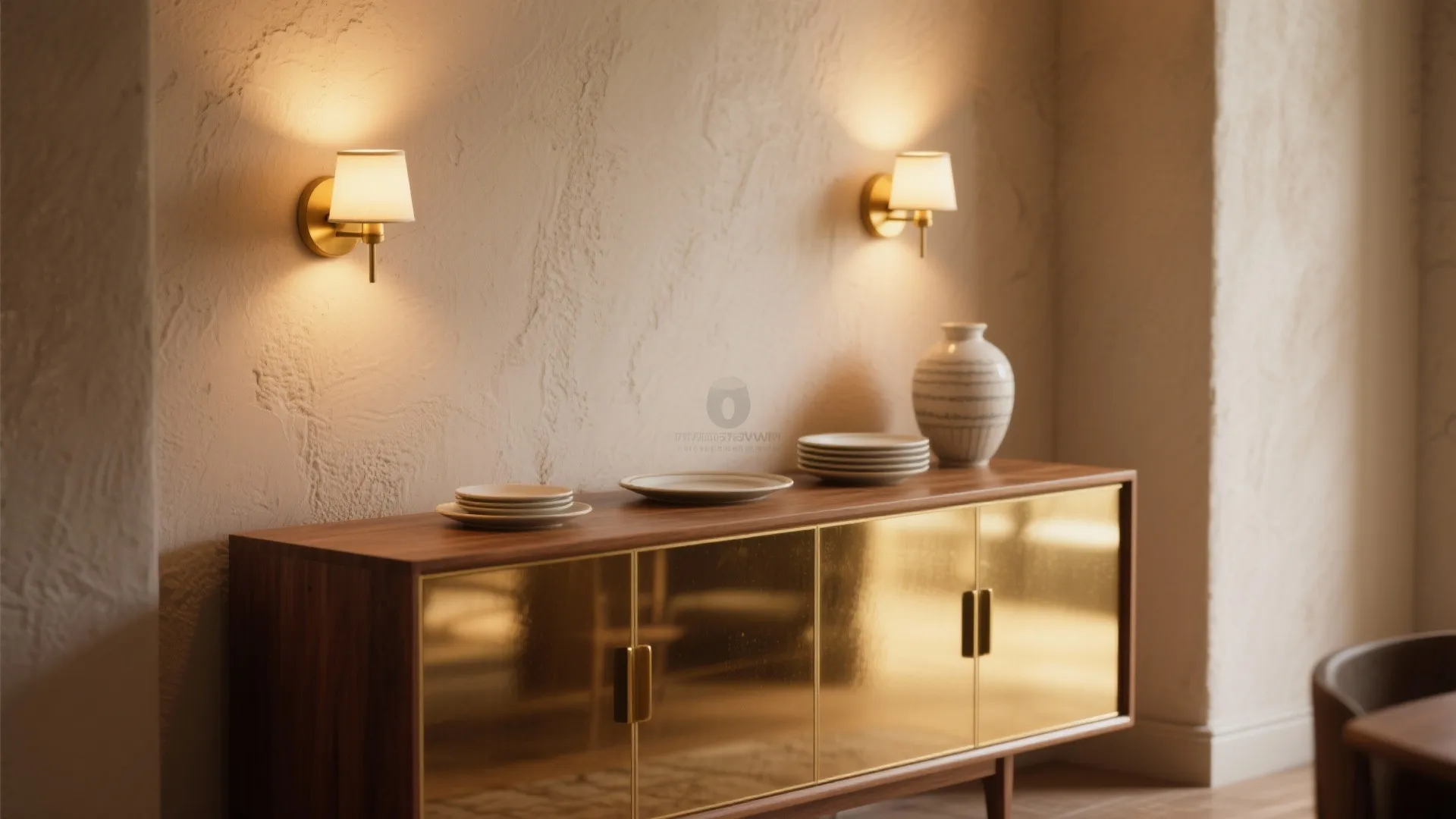 1. Layered Accent Sconces for Warm Ambience