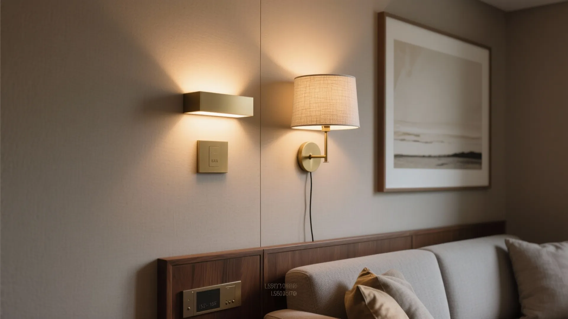 Layered Wall Sconces for Gentle Ambience