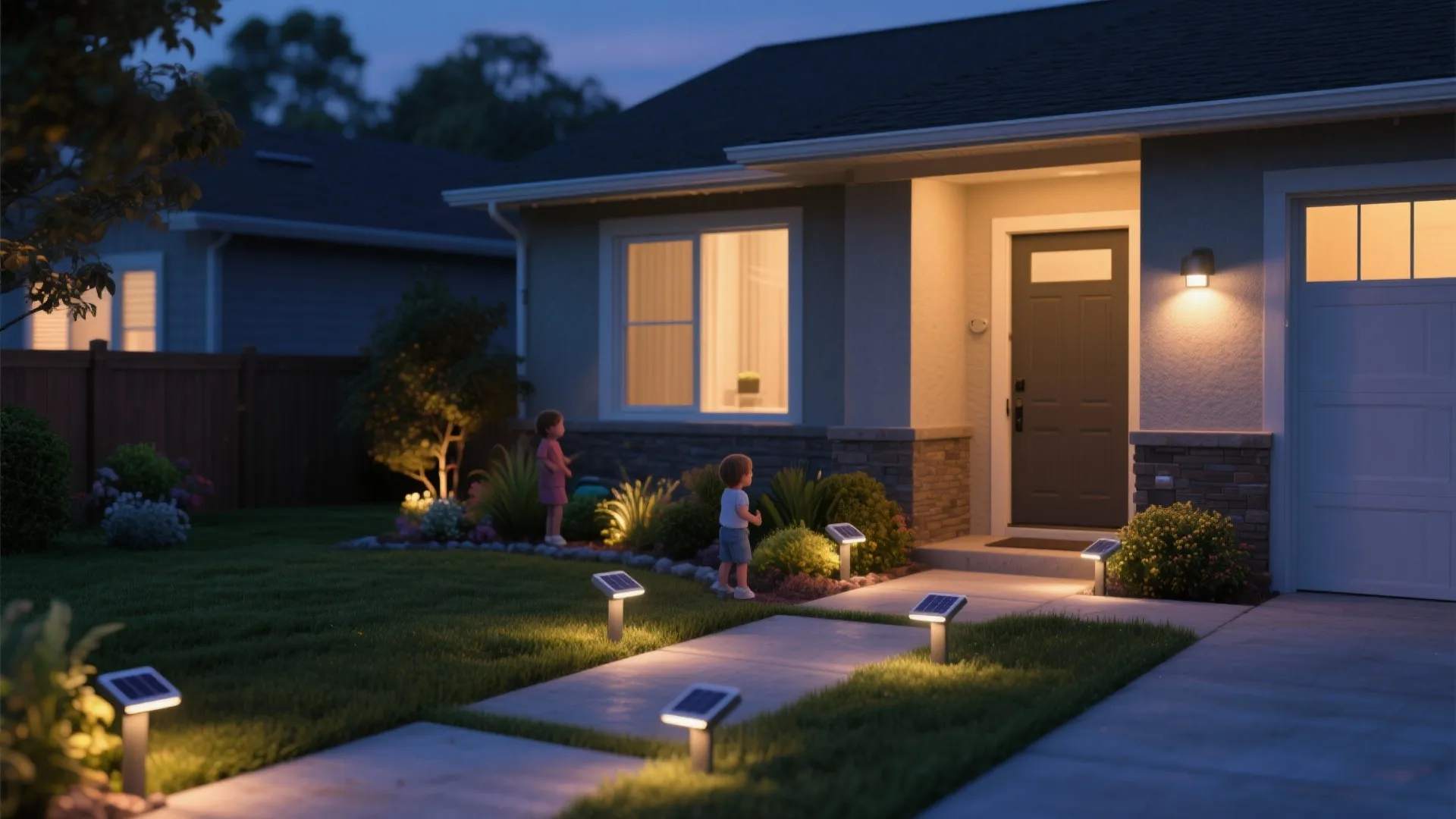 5. Create layered security and ambiance