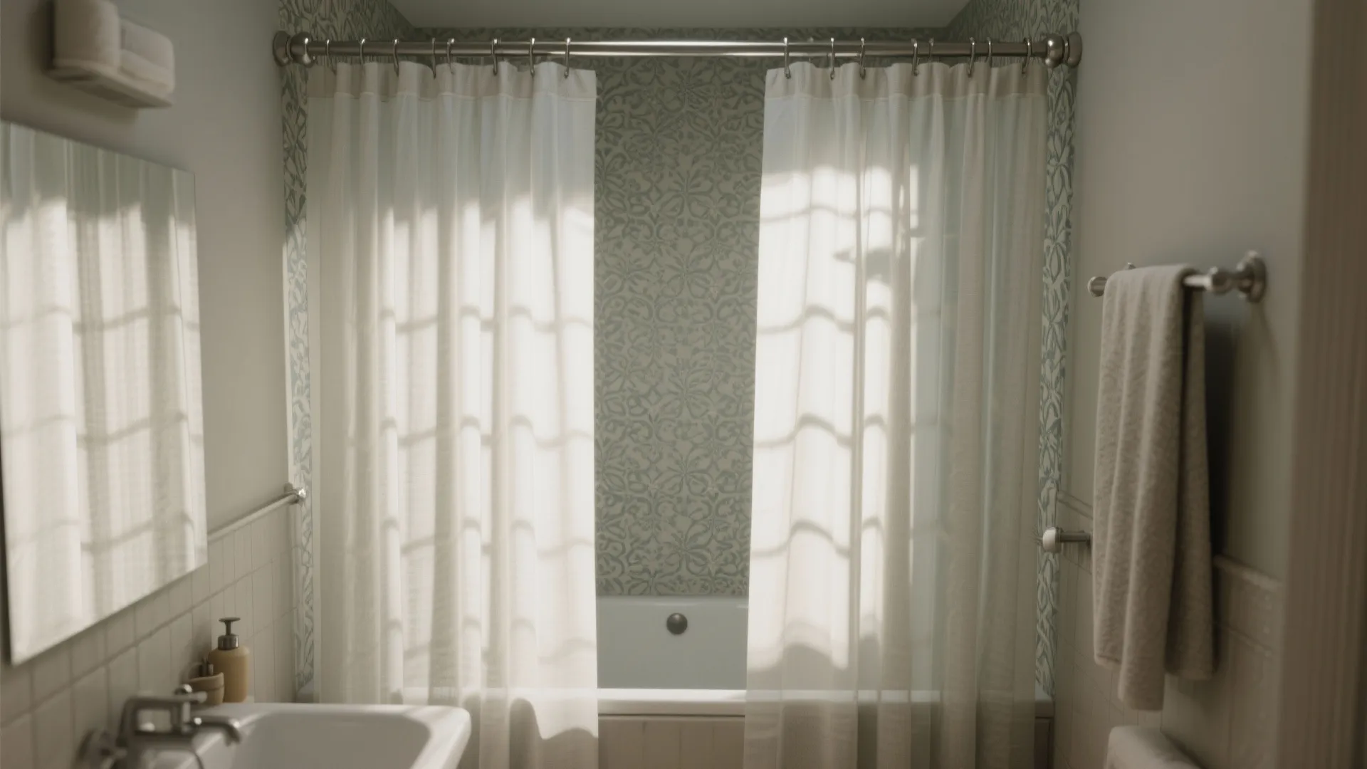 3. Layer Curtains to Add Depth and Practicality