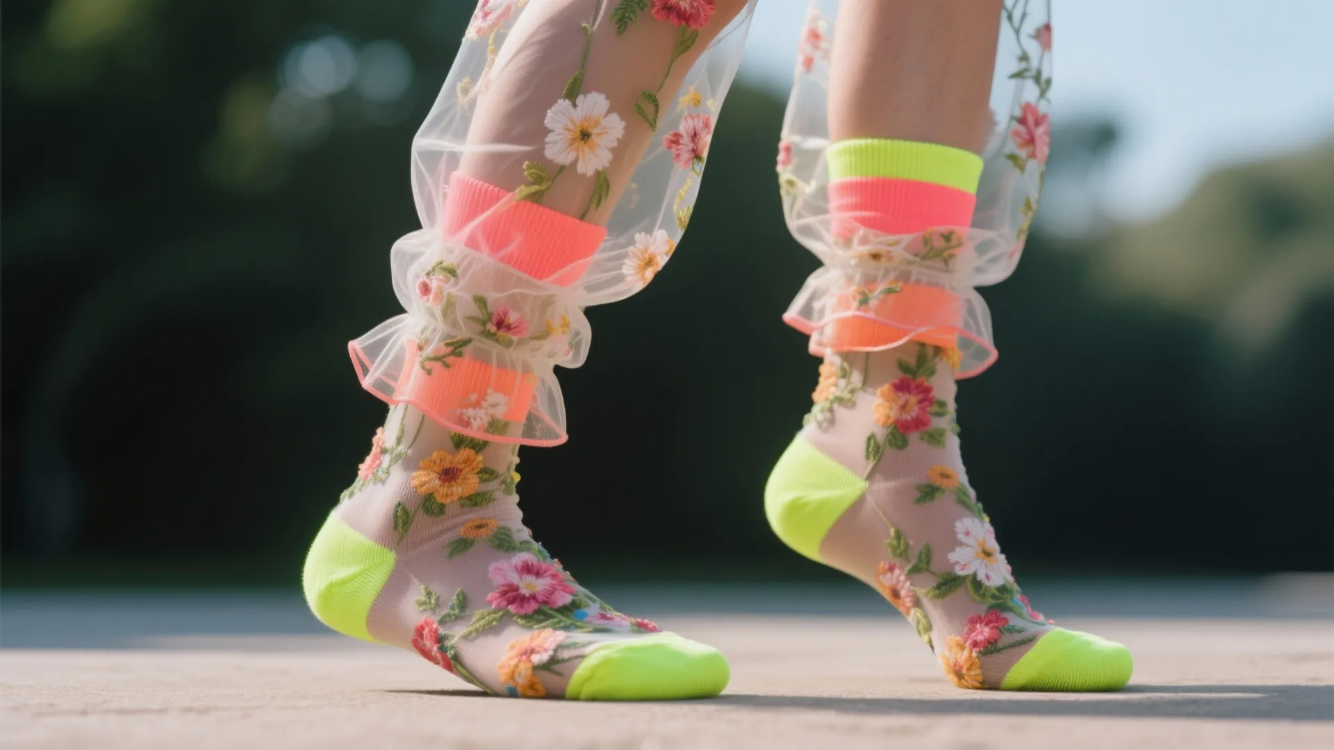 Tip 9: Layer with Sheer Socks