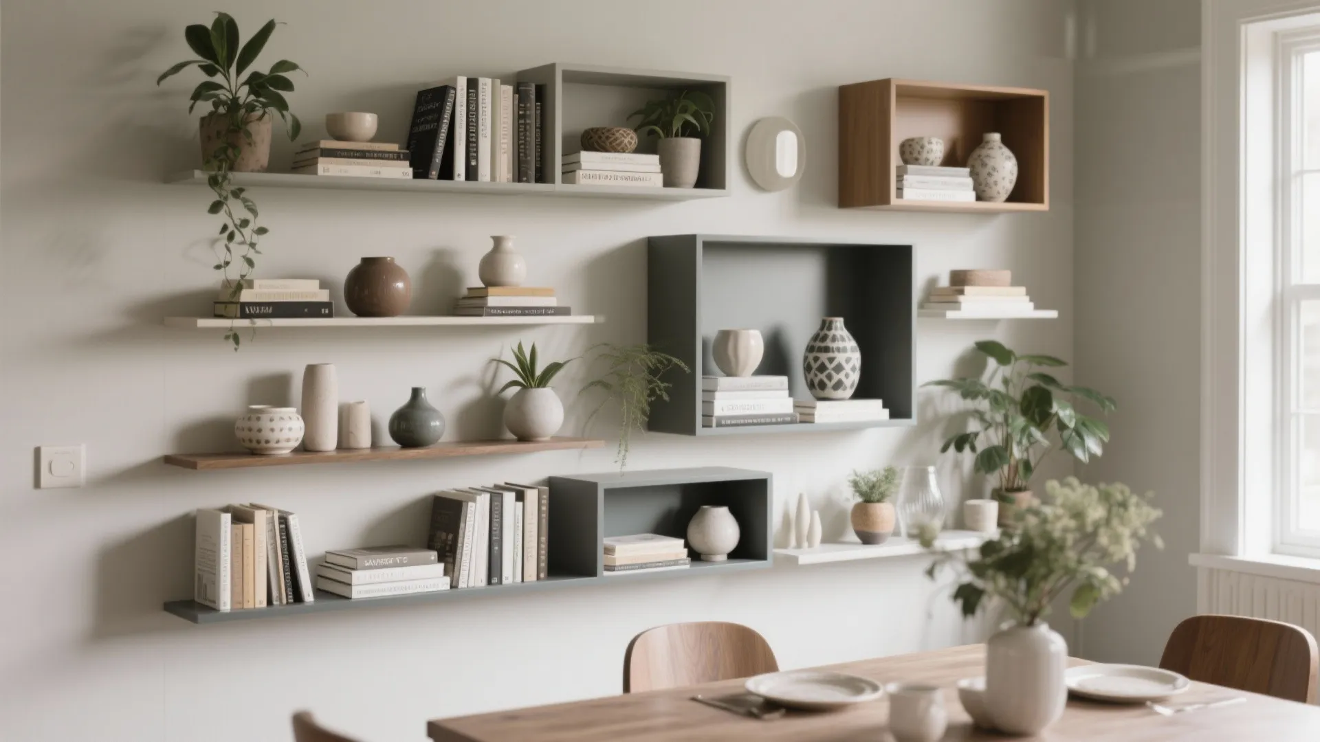 8. Layered Shelf Depths