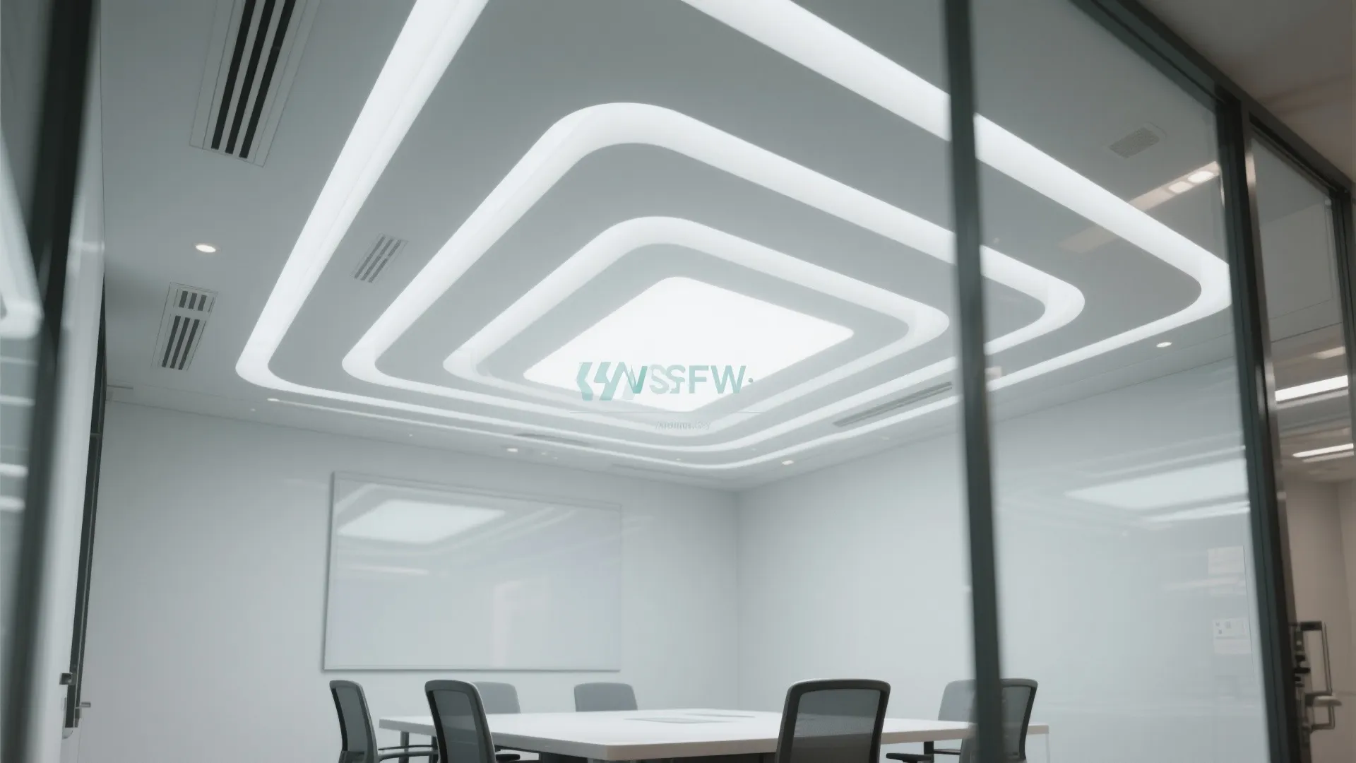 Layered POP Ceiling with Ambient Slots