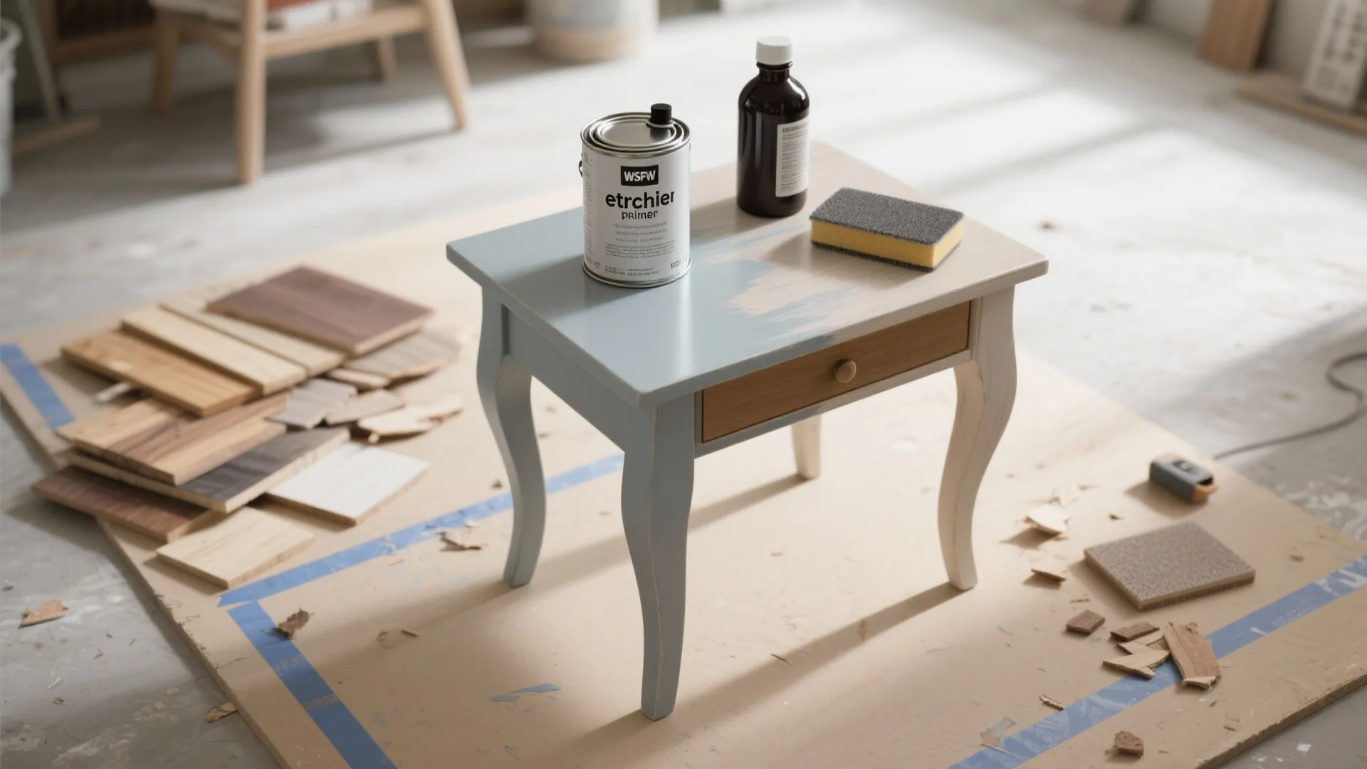 2. Layered Spray Paint to Mimic Real Metal