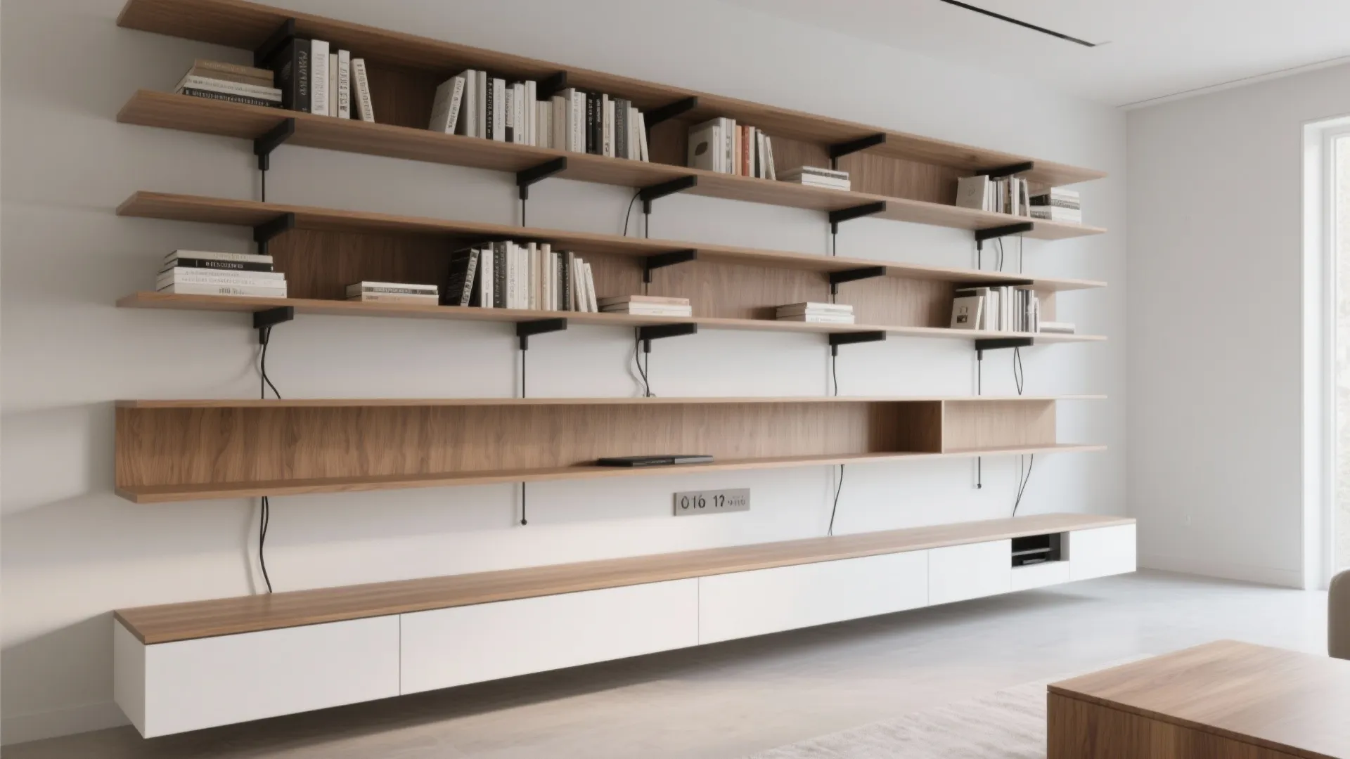 Layered Floating Storage (with Shadow Gaps)