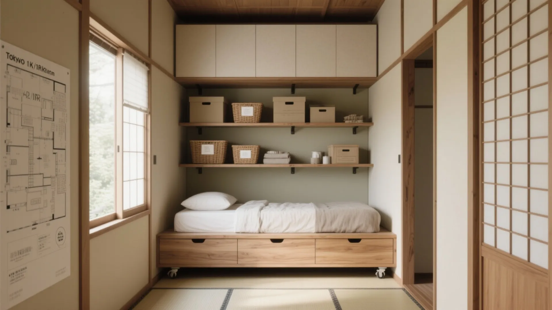 Tips 2: 収納は“立体の層”で考える（収纳技巧）