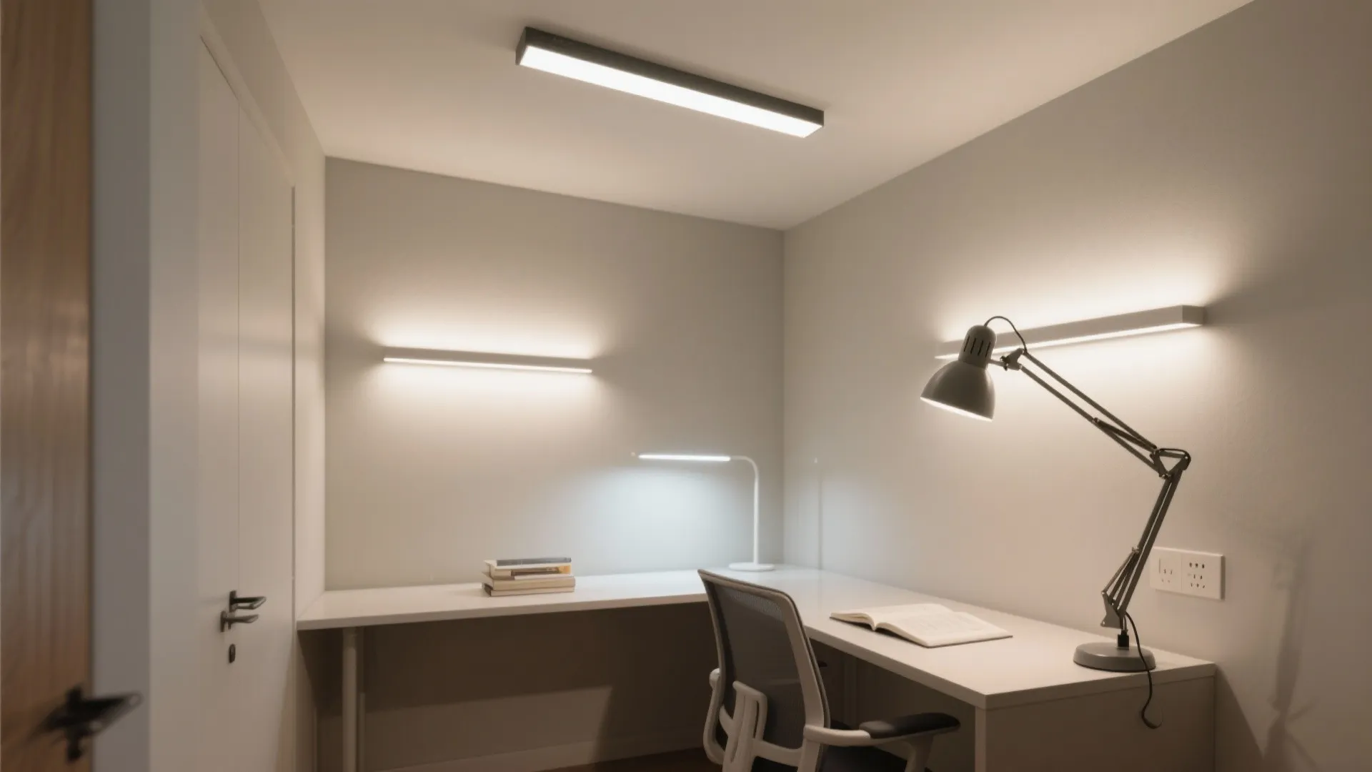 2) Lighting layers that fight eye fatigue