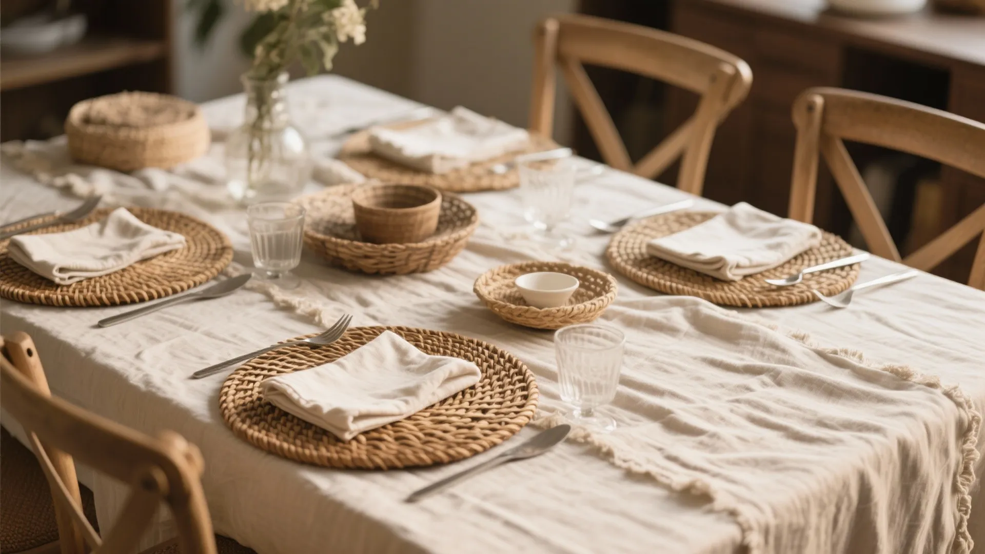 4. Layered Textures on the Table