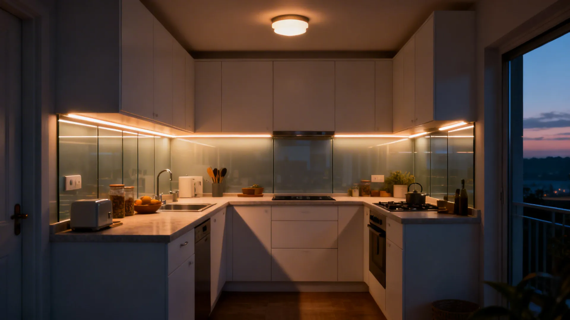 Task lighting that layers, not blinds