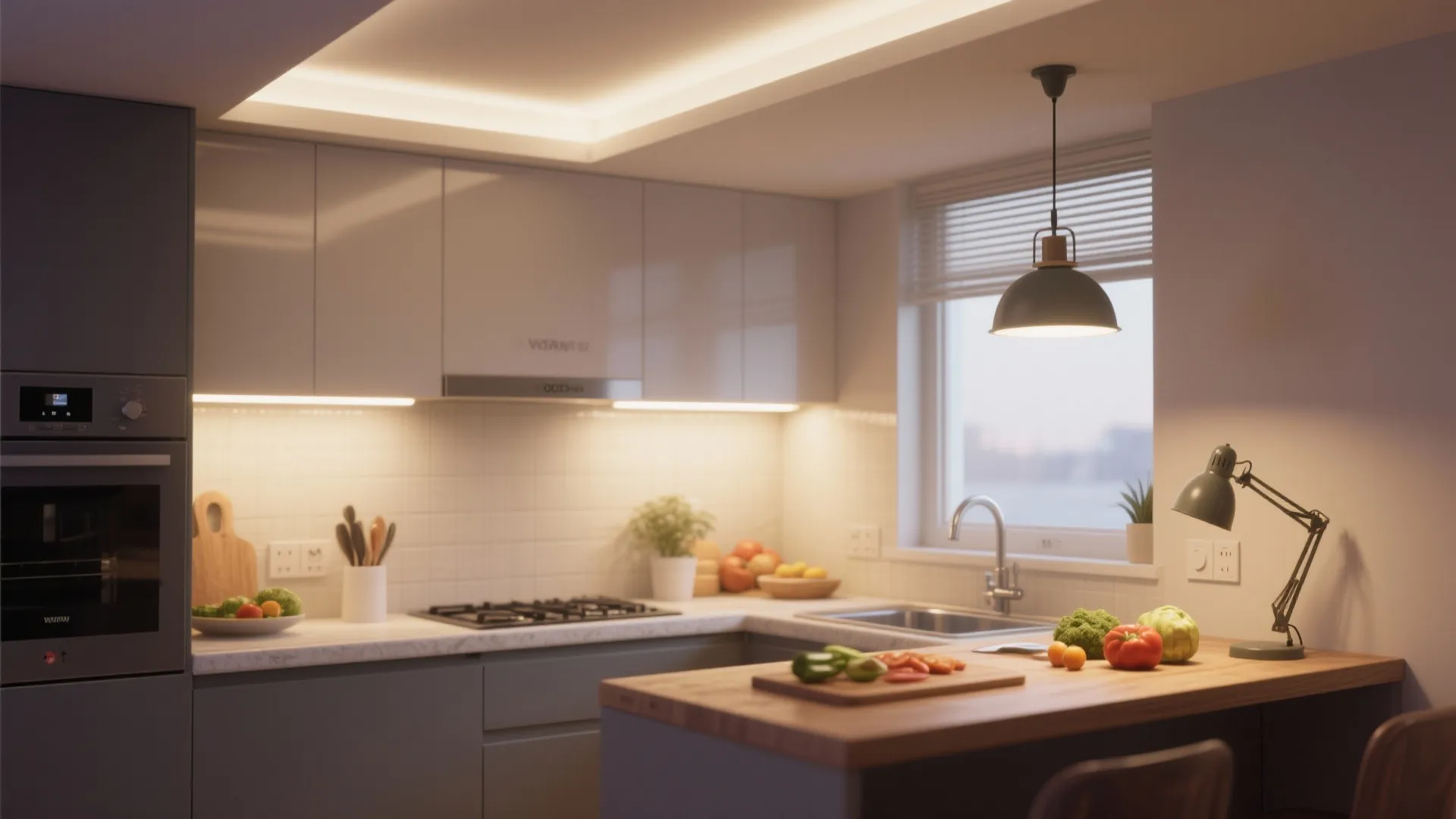 Task Lighting Layers Like a Reading Desk