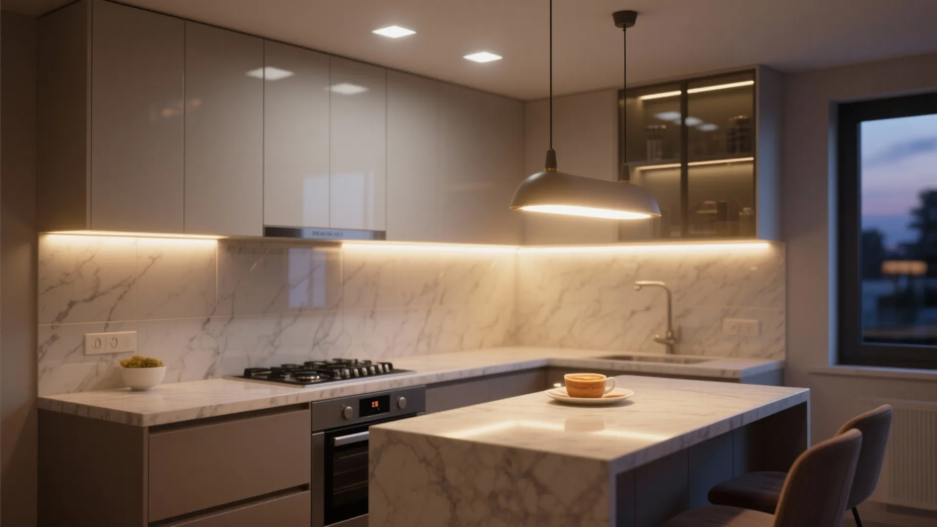 Task Lighting Layers for Better Cooking and Mood