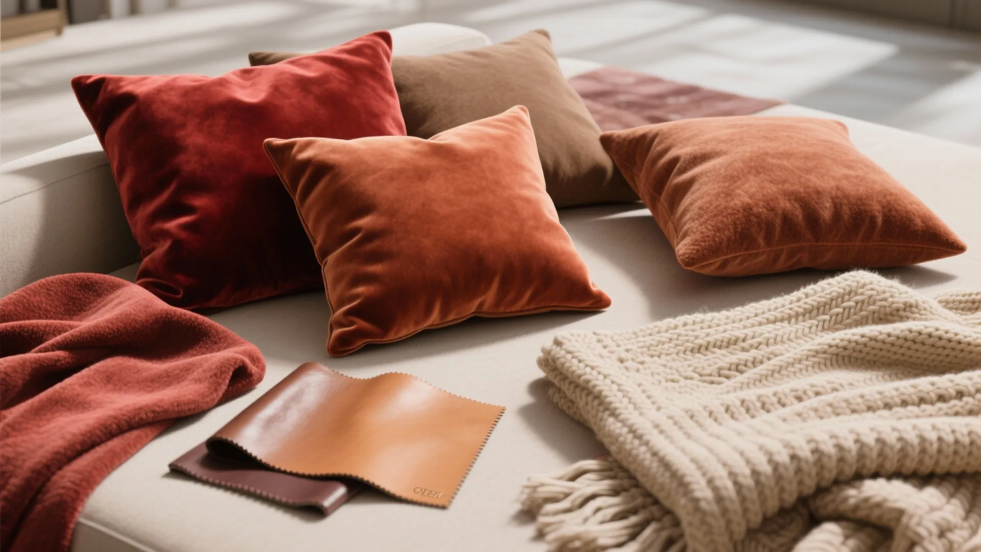 7. Layered Textiles in Complementary Shades