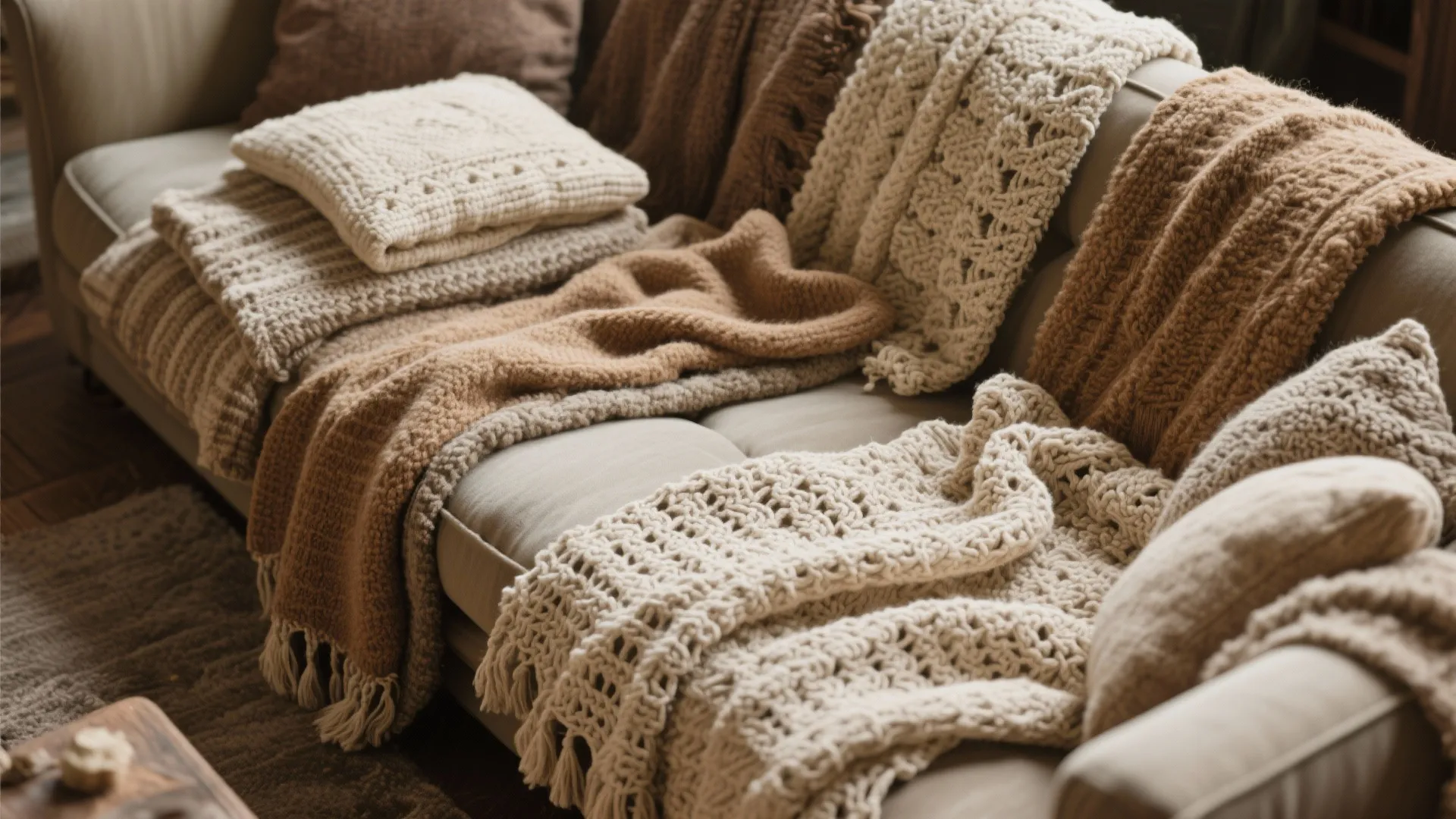 10. Layered Textiles & Throws