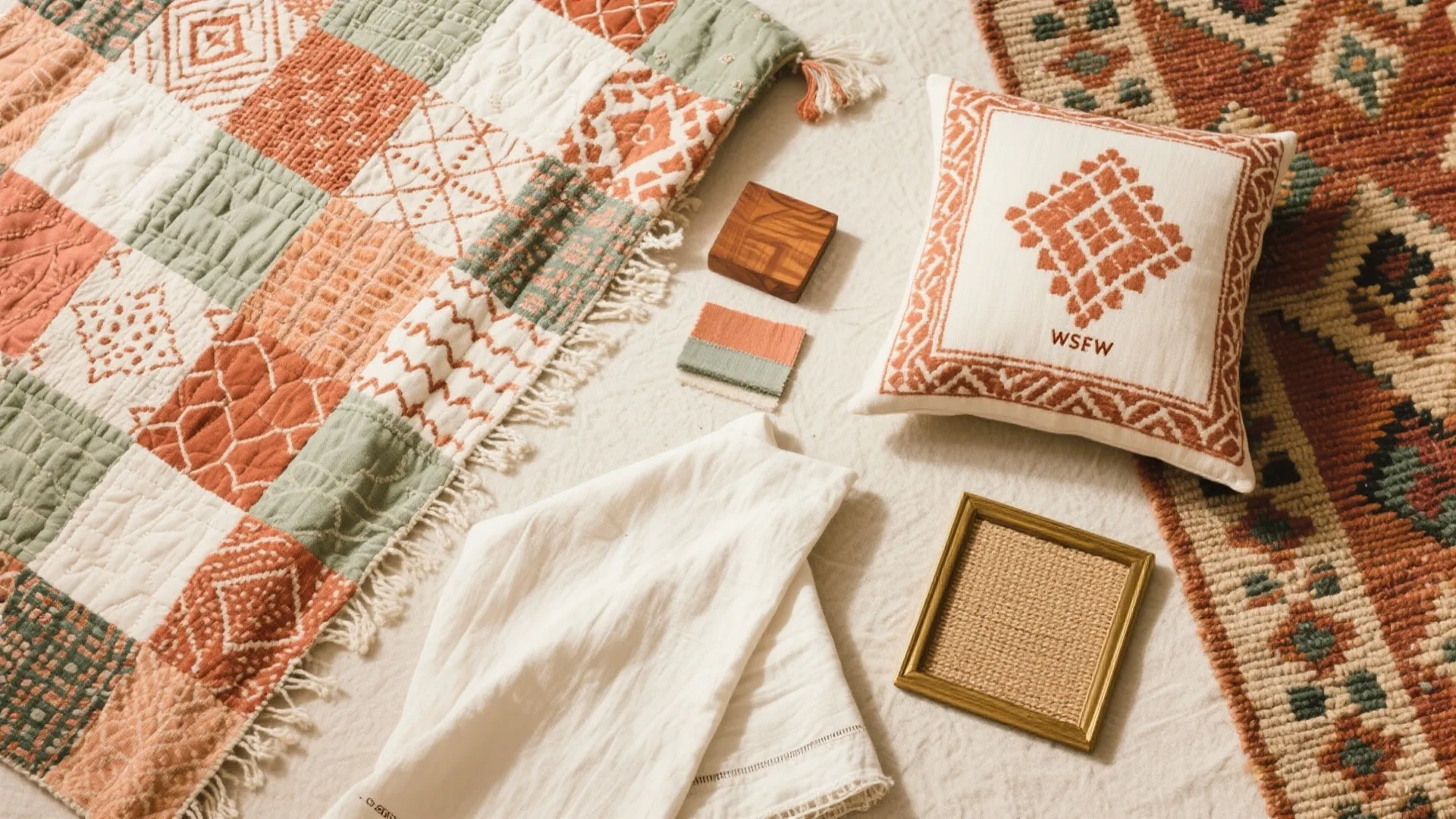 Lean into Layered Textiles and Patterns