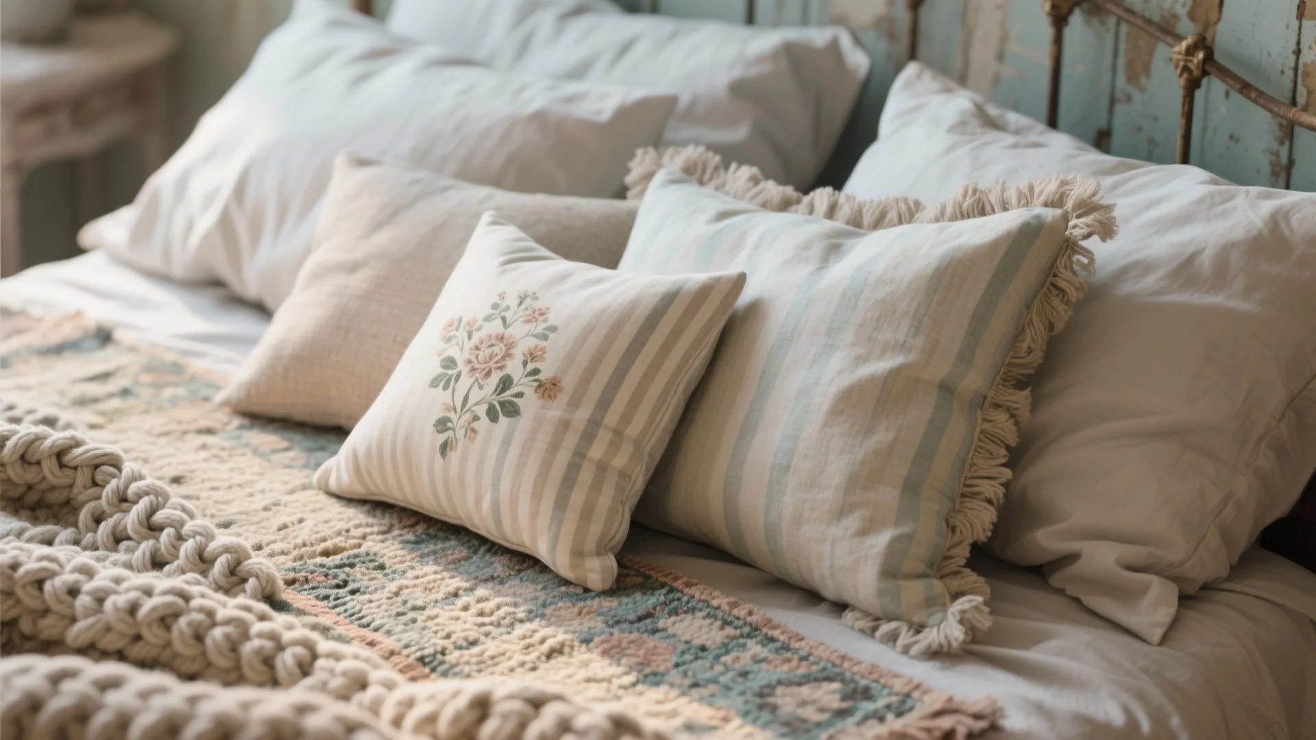 3. Layered Textiles and Mix-Matched Patterns