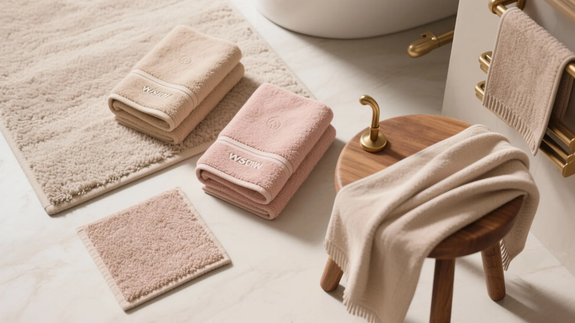 2. Soft Textiles and Layered Towels