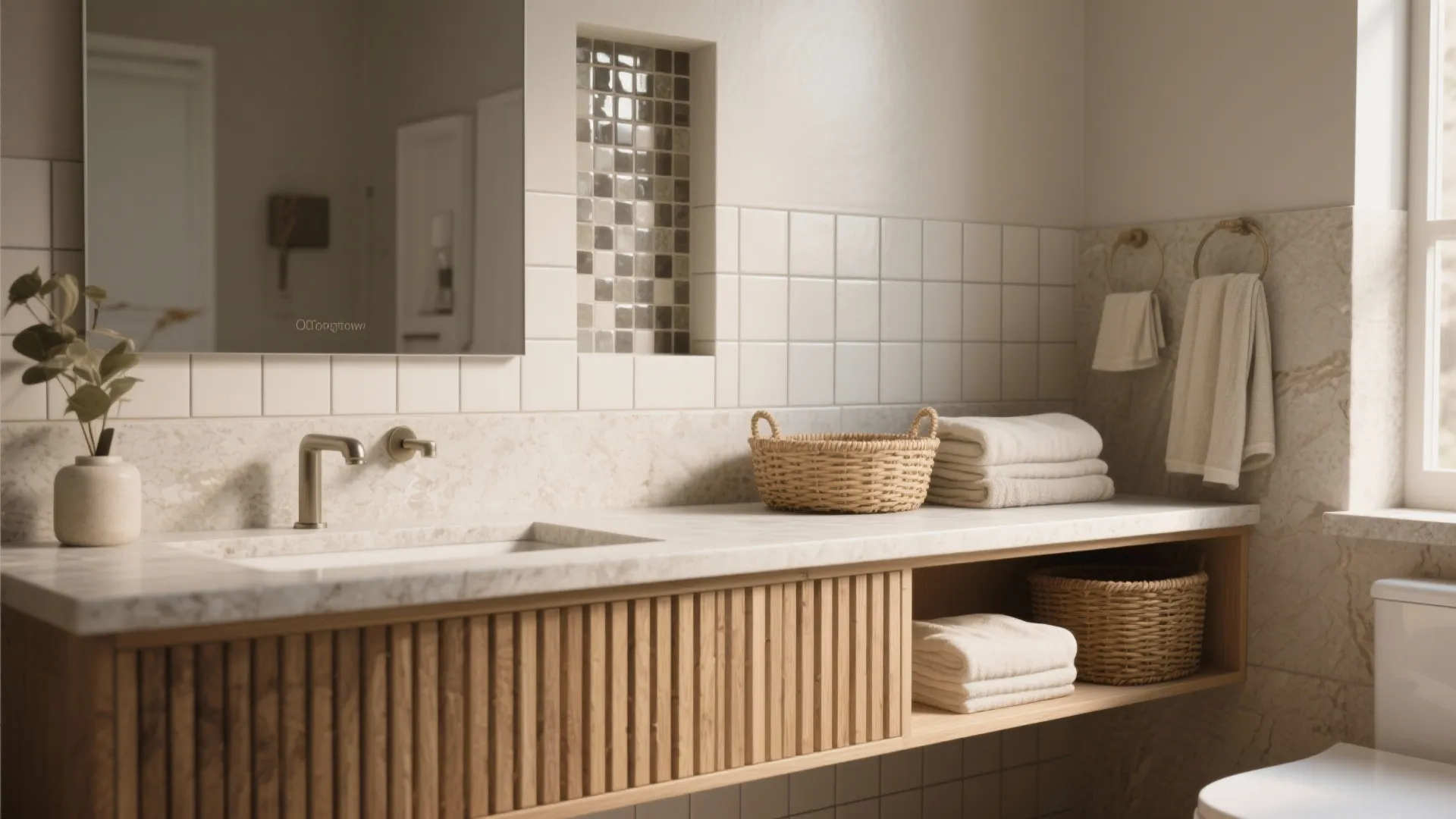 Cream Beige Bathroom Ideas — 5 Inspo