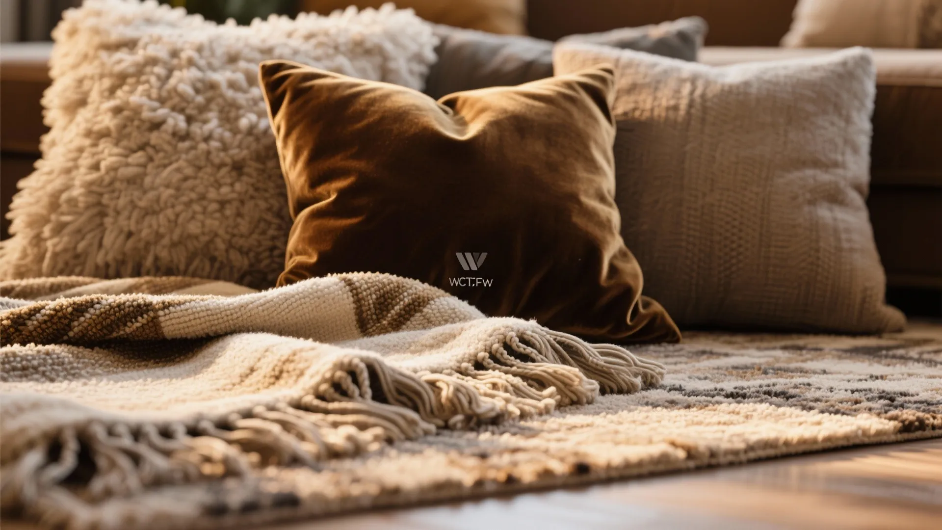 2. Layered Textures to Soften the Look