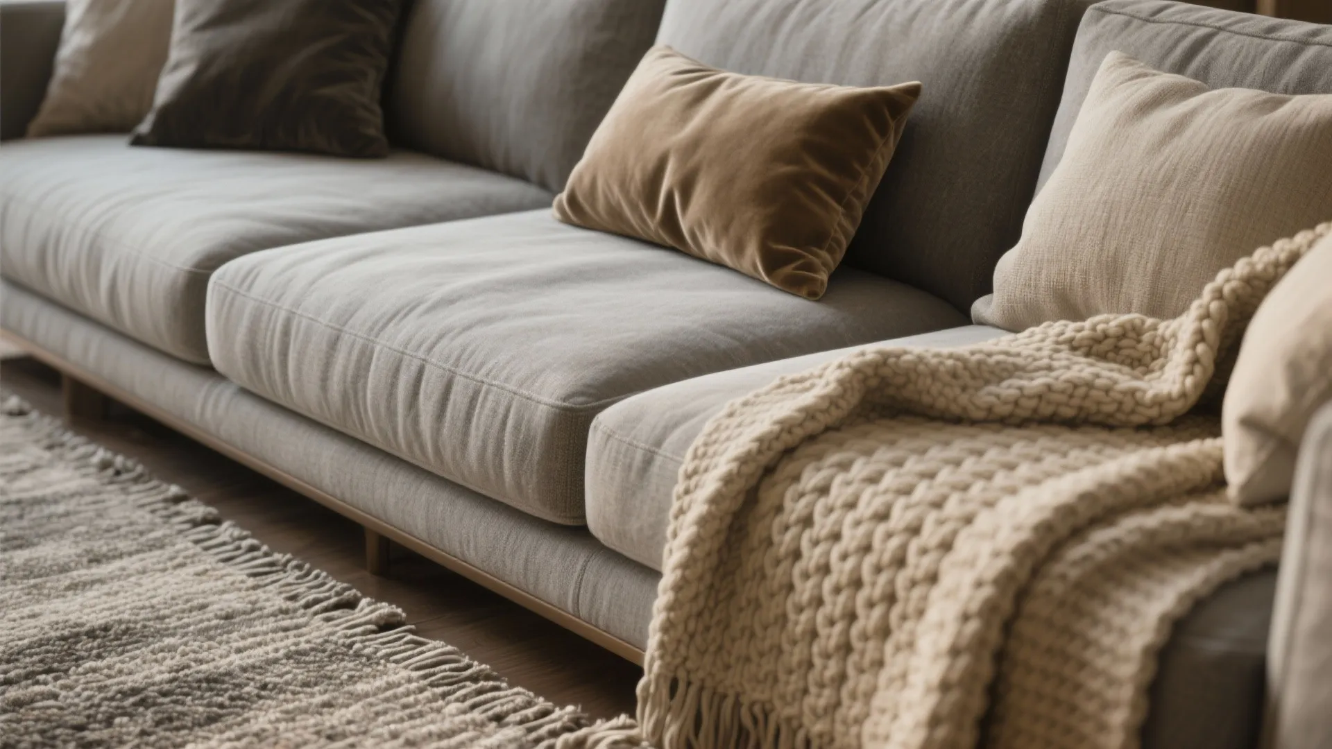 1. Layered neutrals with texture