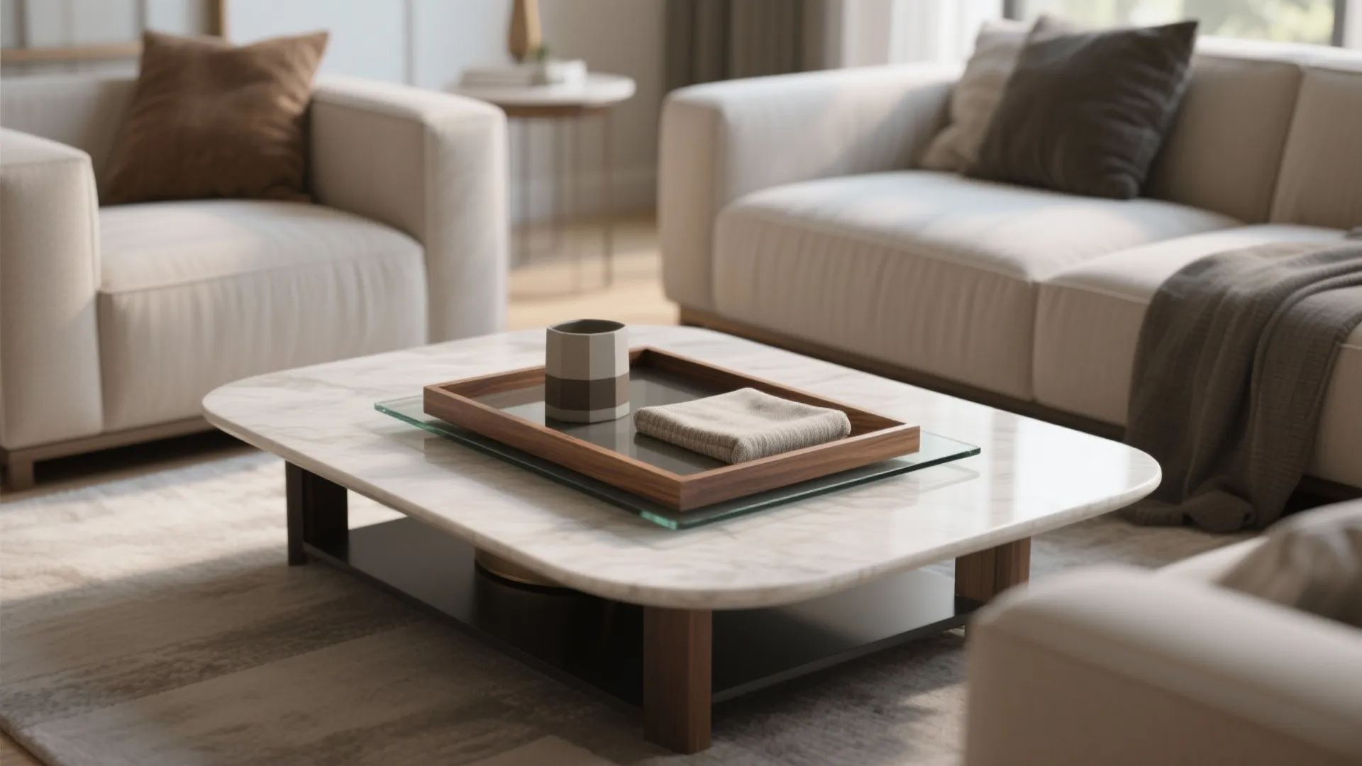 10. Layered Textures Tray