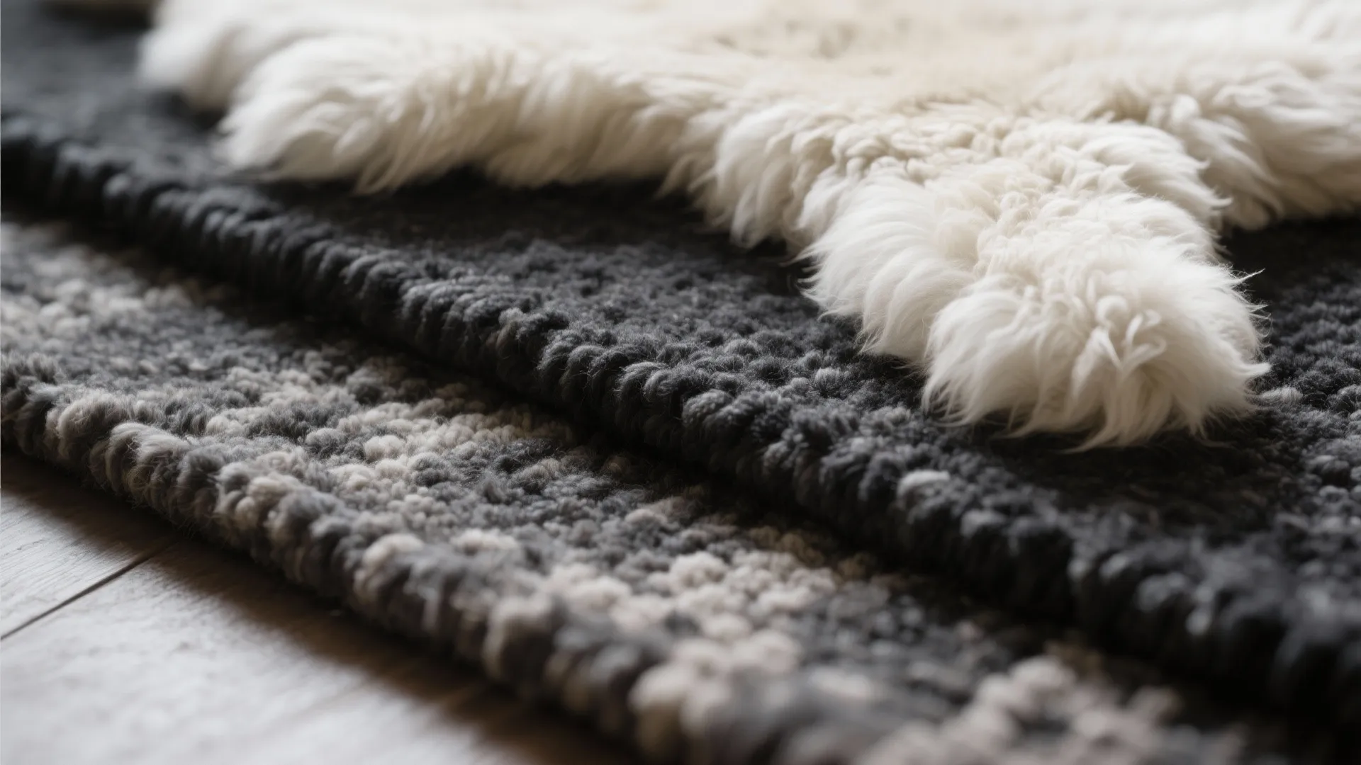 1. Layered Textures: Wool + Sheepskin