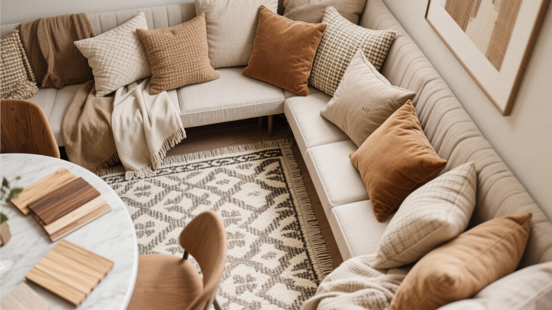 10. Layered Textures for Warmth