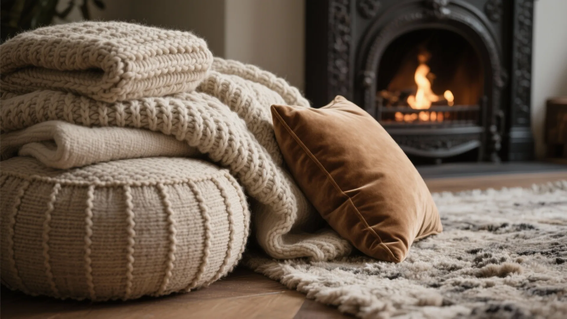 Layered Textures for Cozier Small Rooms