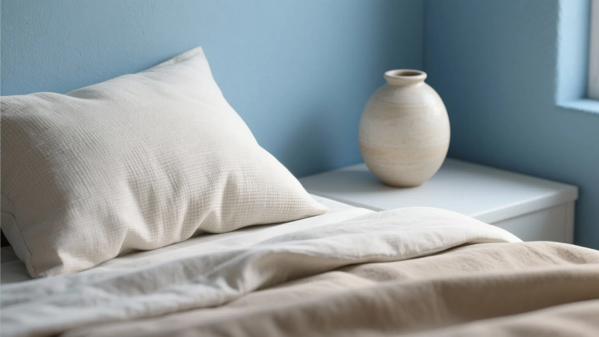 Layered textures: linen, ceramics, and the right paint sheen