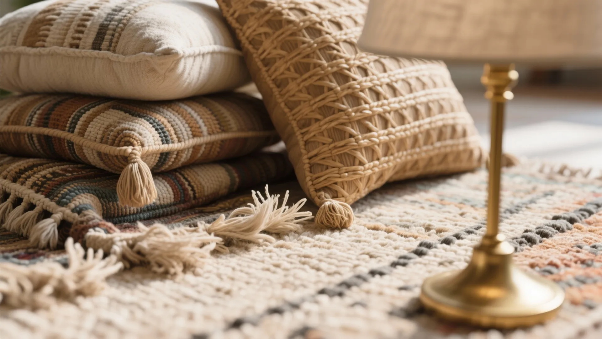 1. Layered textures, not clutter