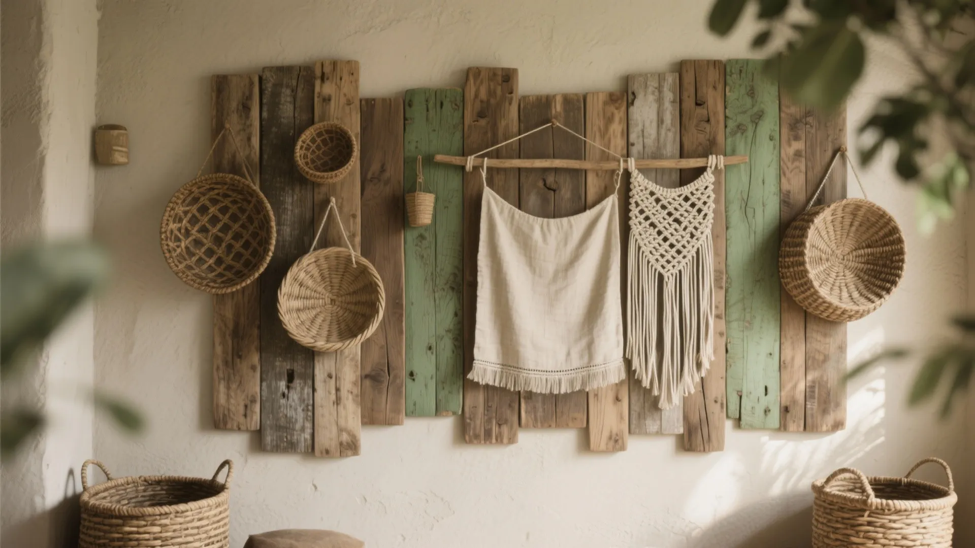 Layered natural textures