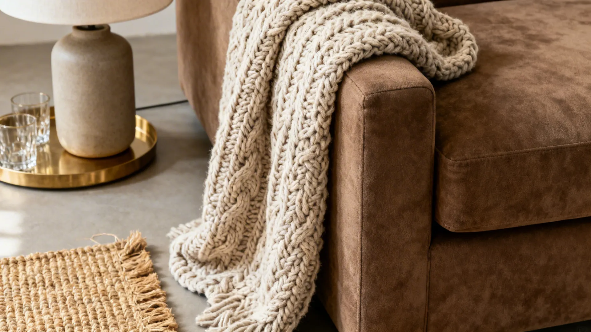 1. Warm Neutrals and Layered Textures