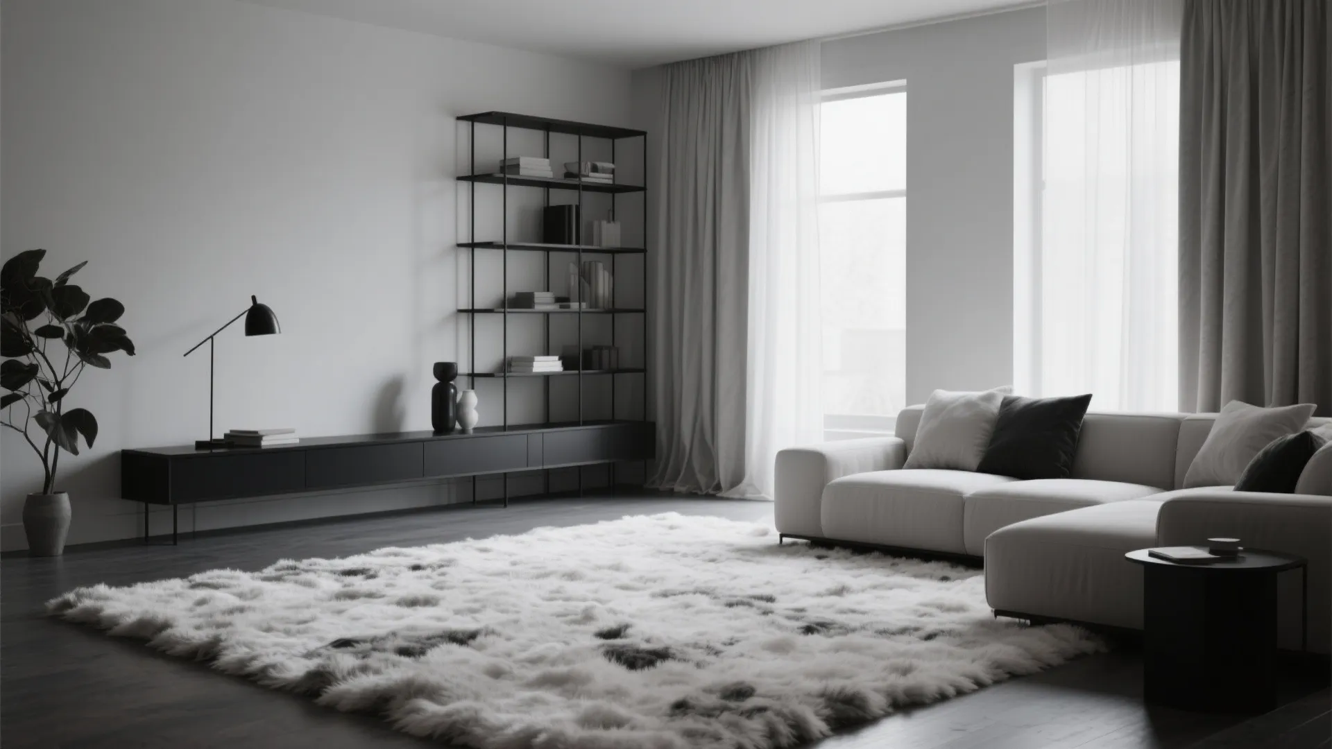 8. Layered Textures in Black & White