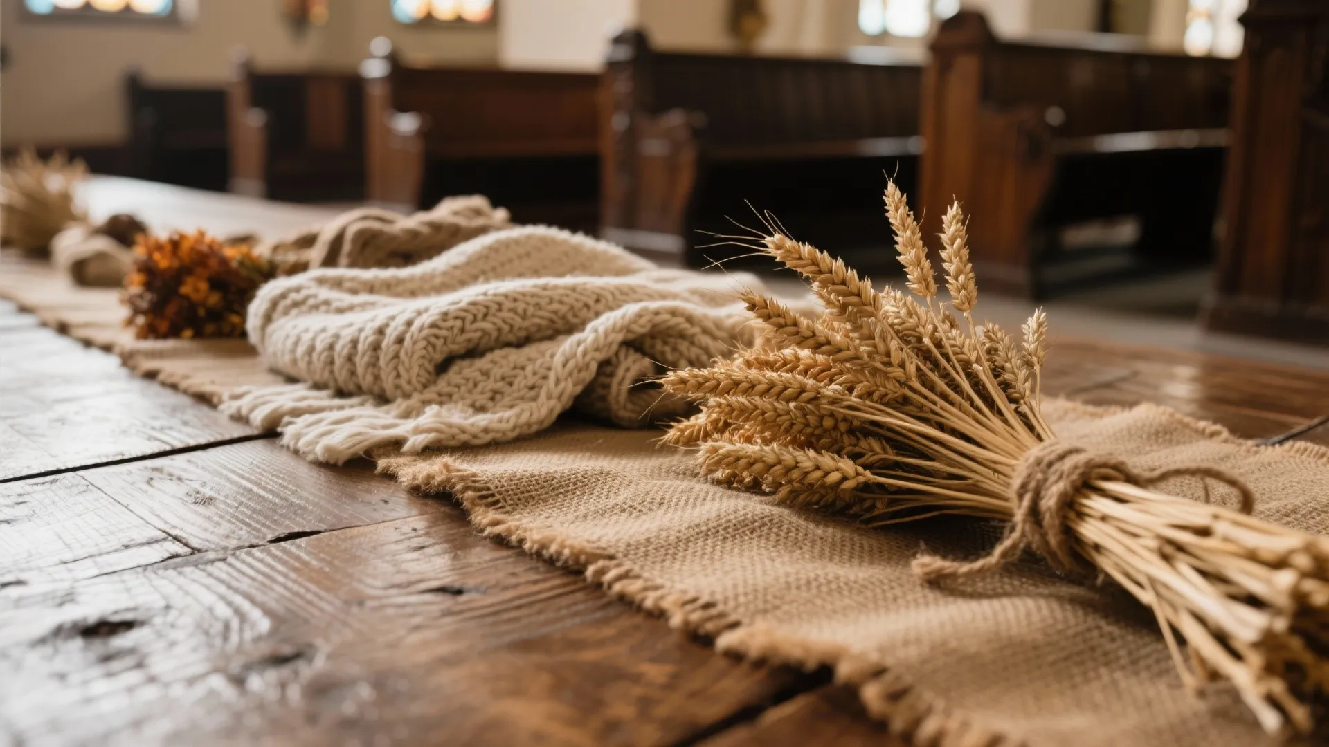 1. Layered Textures with Natural Elements