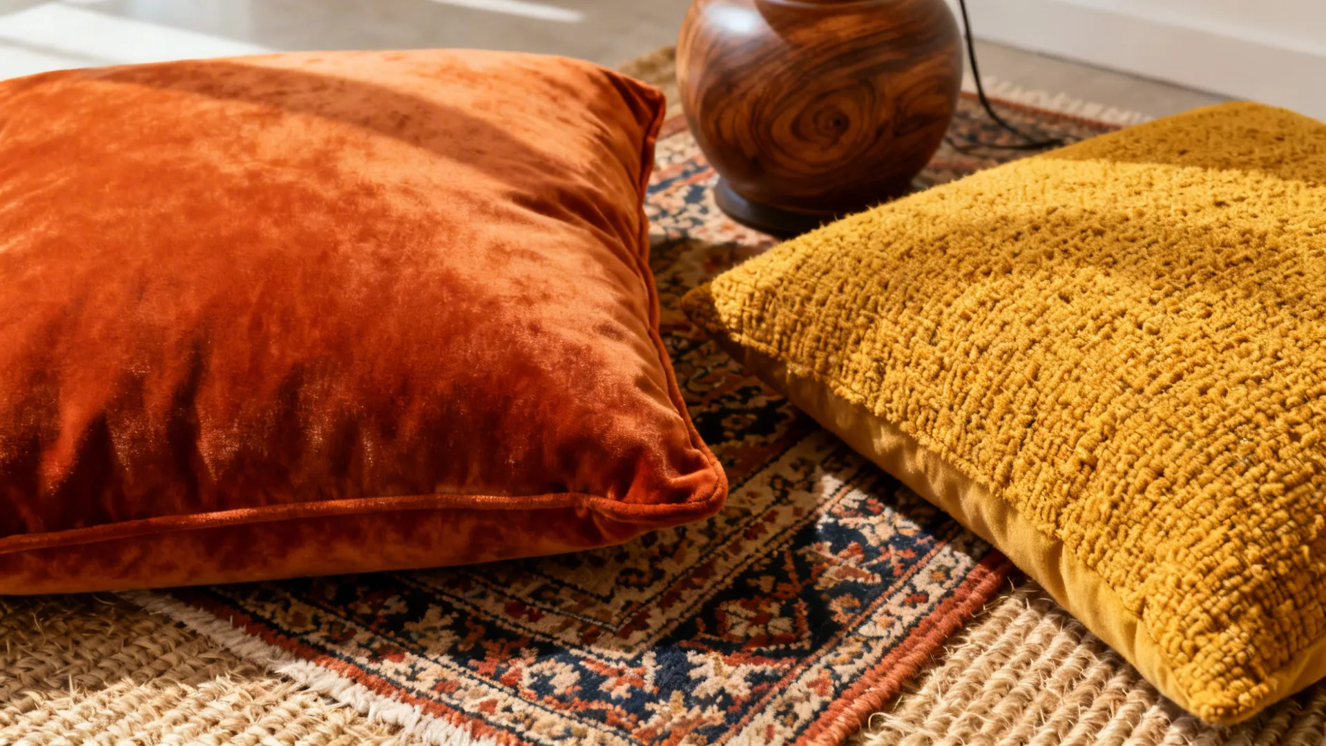 1. Warm Earth Tones and Layered Textures