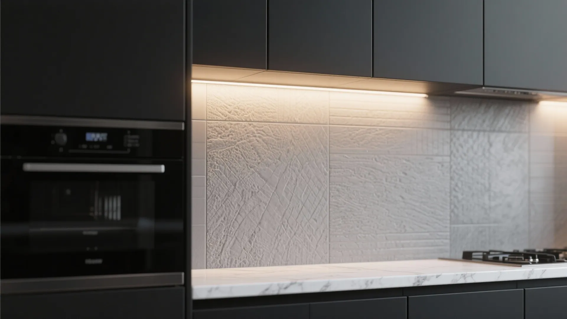 1. High-contrast monochrome with layered textures