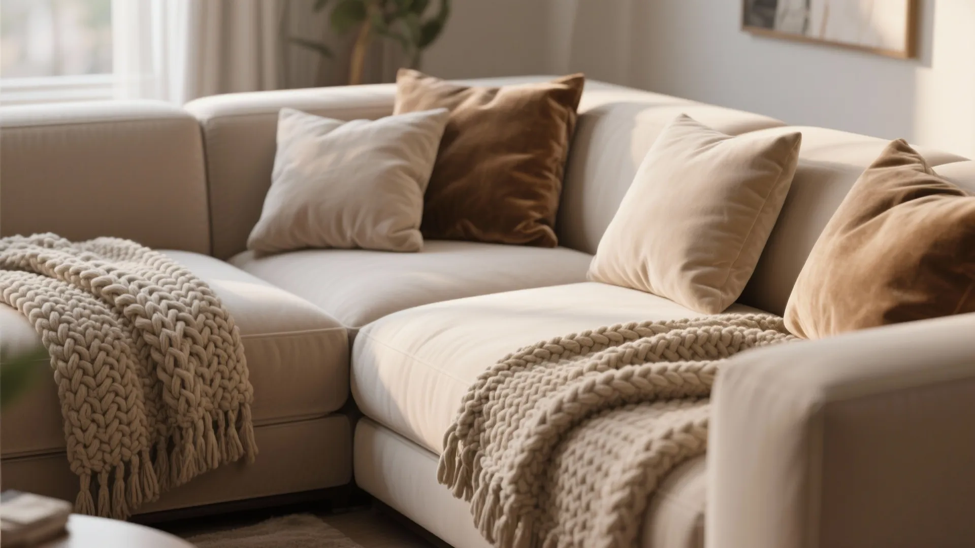 3. Layering with Textures and Throws